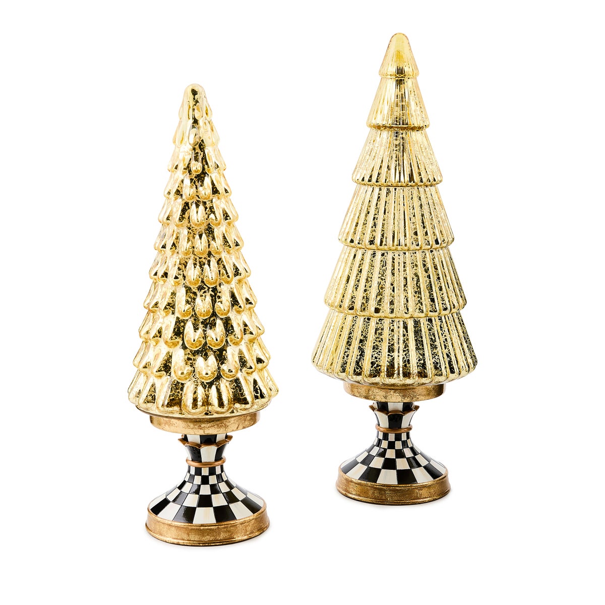 Courtly Noel Short Illuminated Glass Tree - Image 2