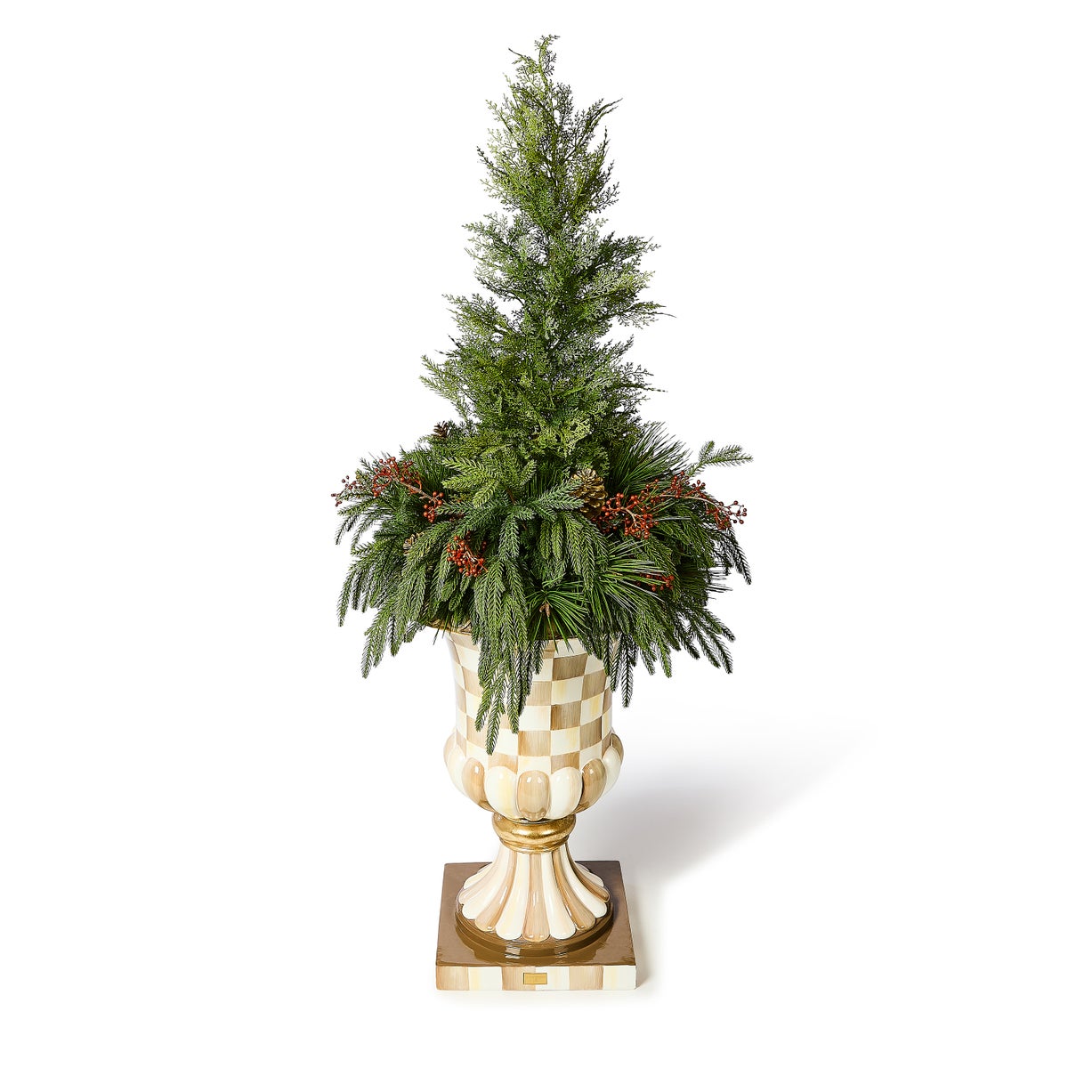 Holiday Cedar Tree Urn Filler - Image 3