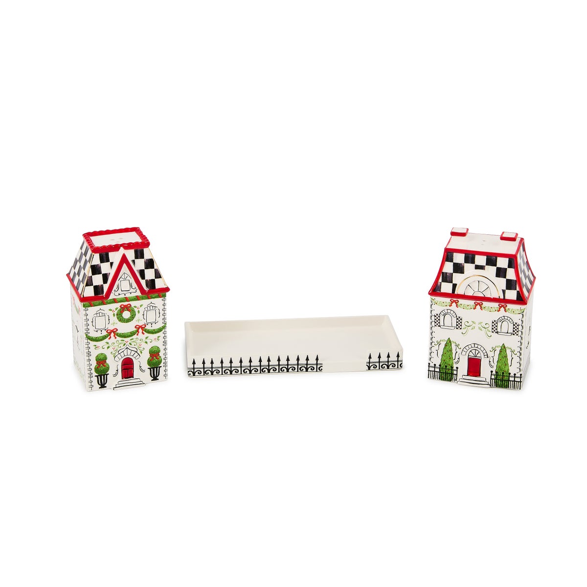 Holly Village Salt & Pepper Set - Image 2
