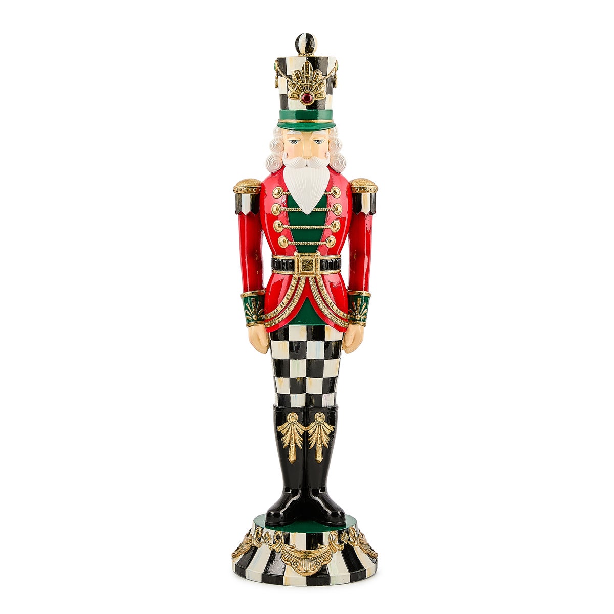 Courtly Classic Resin Nutcracker