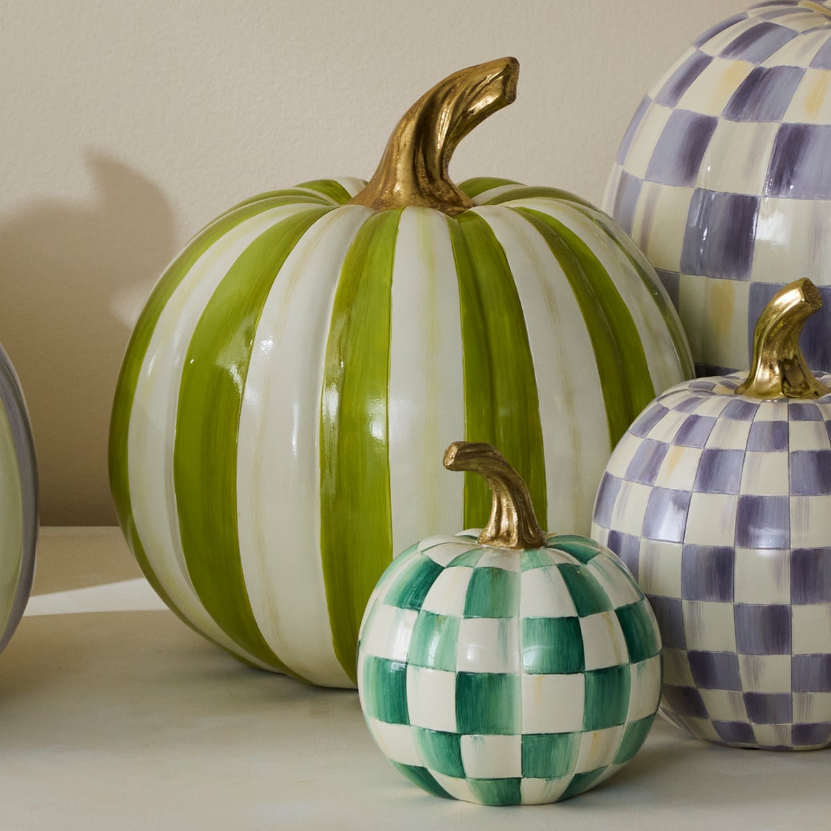 Moss Stripe Medium Pumpkin - Image 3
