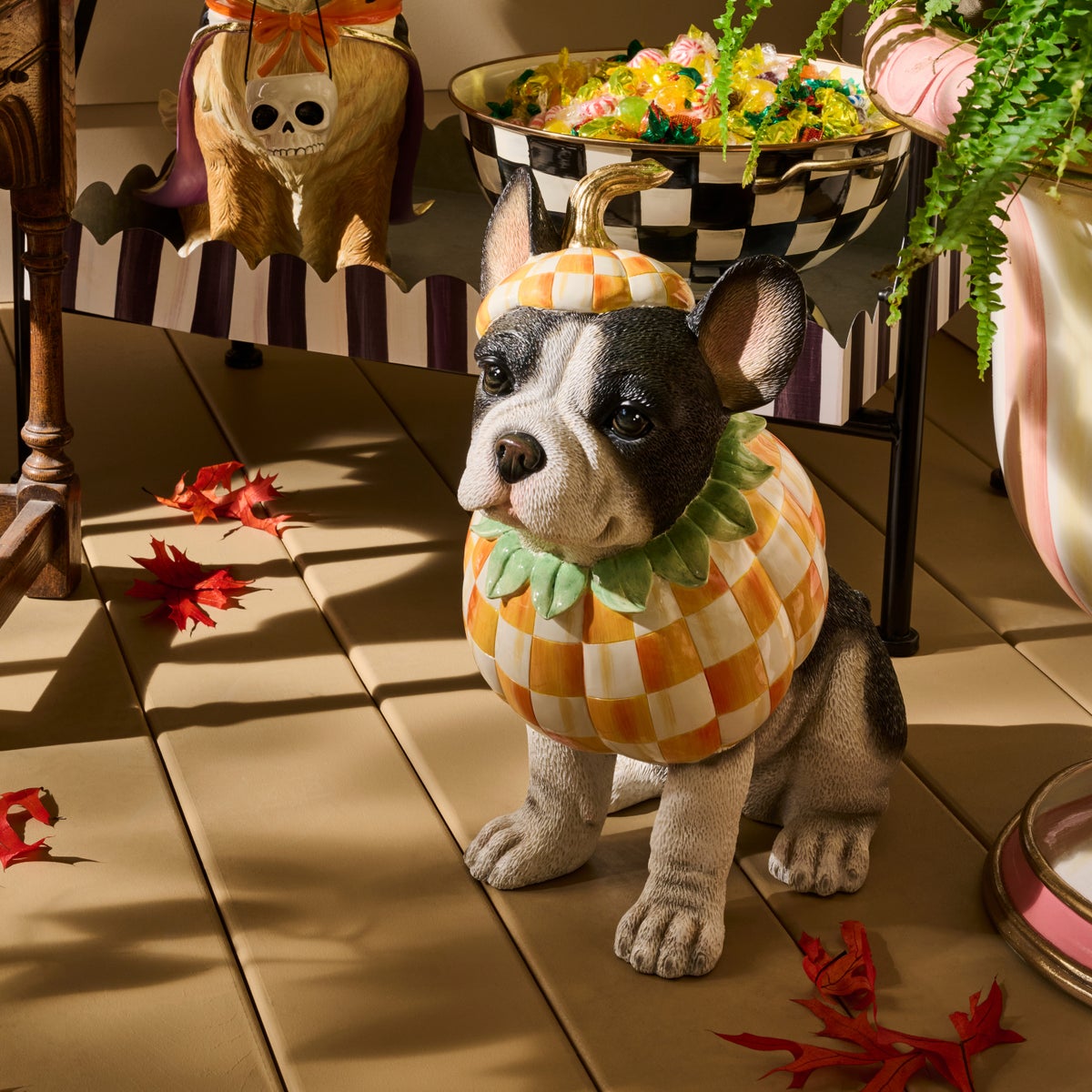 Trick or Treat Frenchie Dog Figurine - Image 6