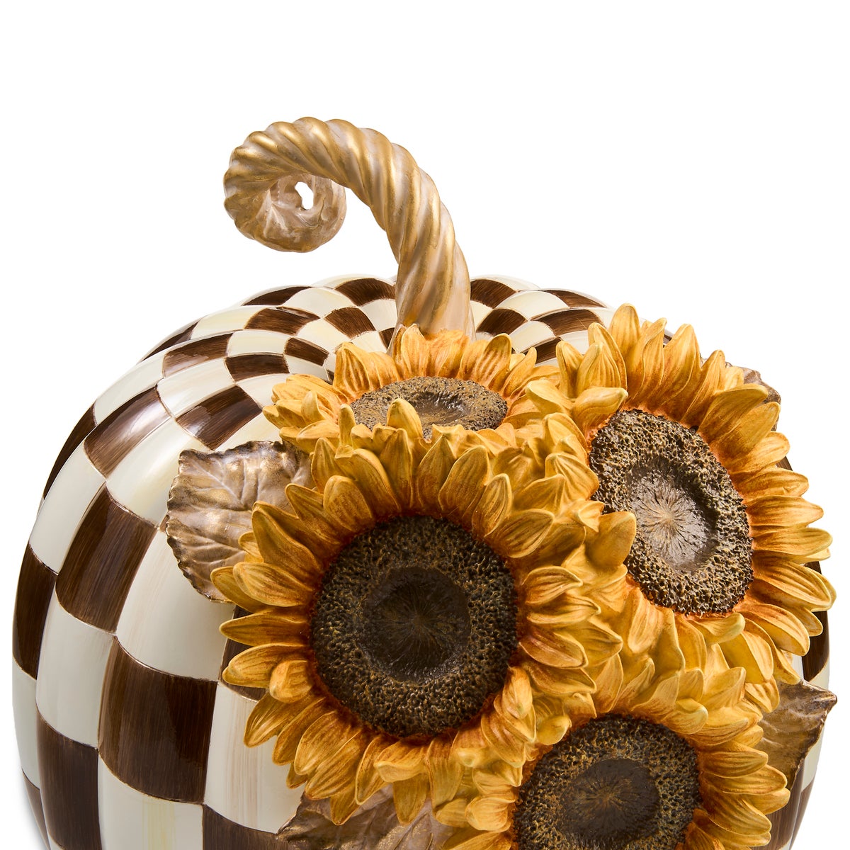 Chocolate Check Sunflower Pumpkin - Image 3