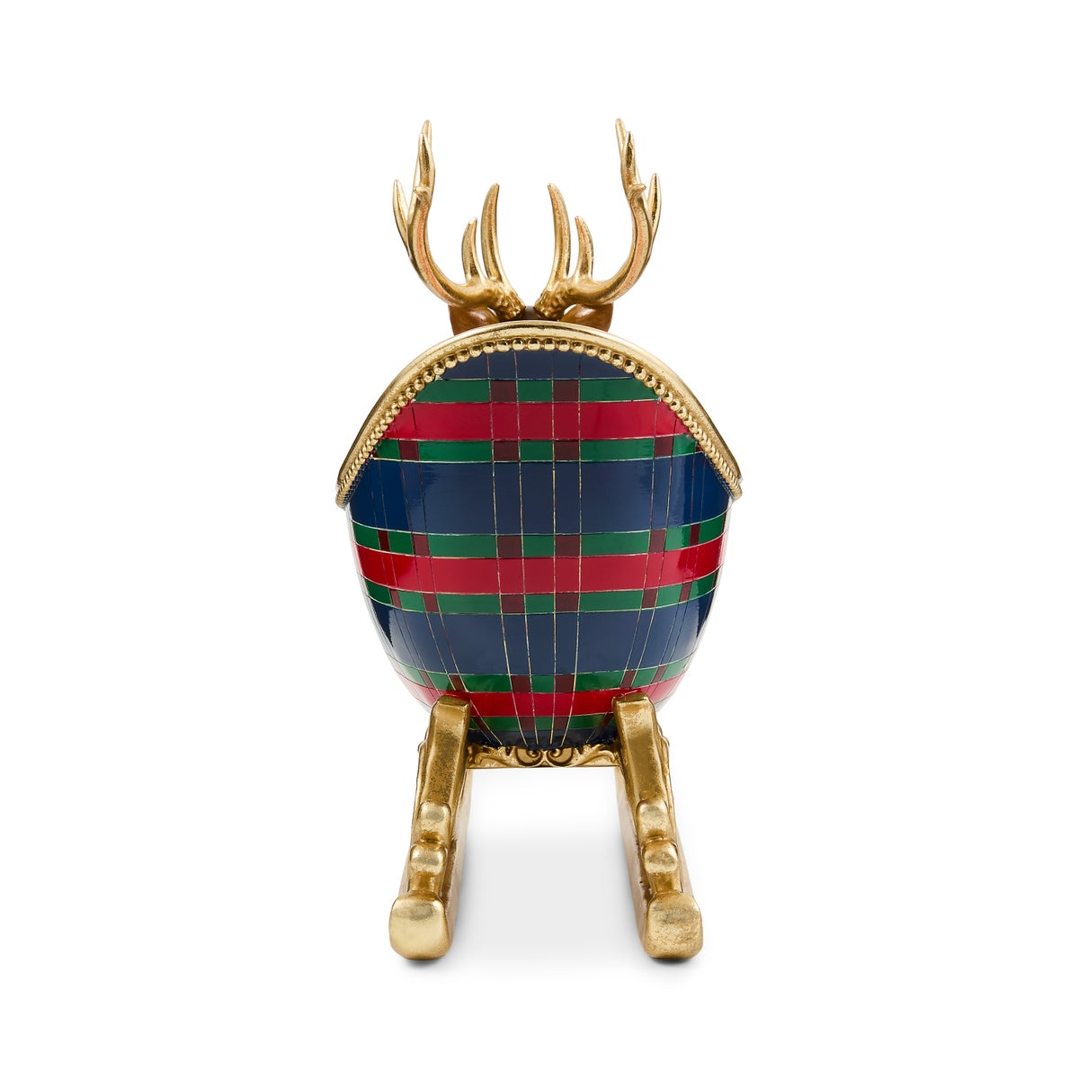 Timeless Tartan Deer Sleigh - Image 5