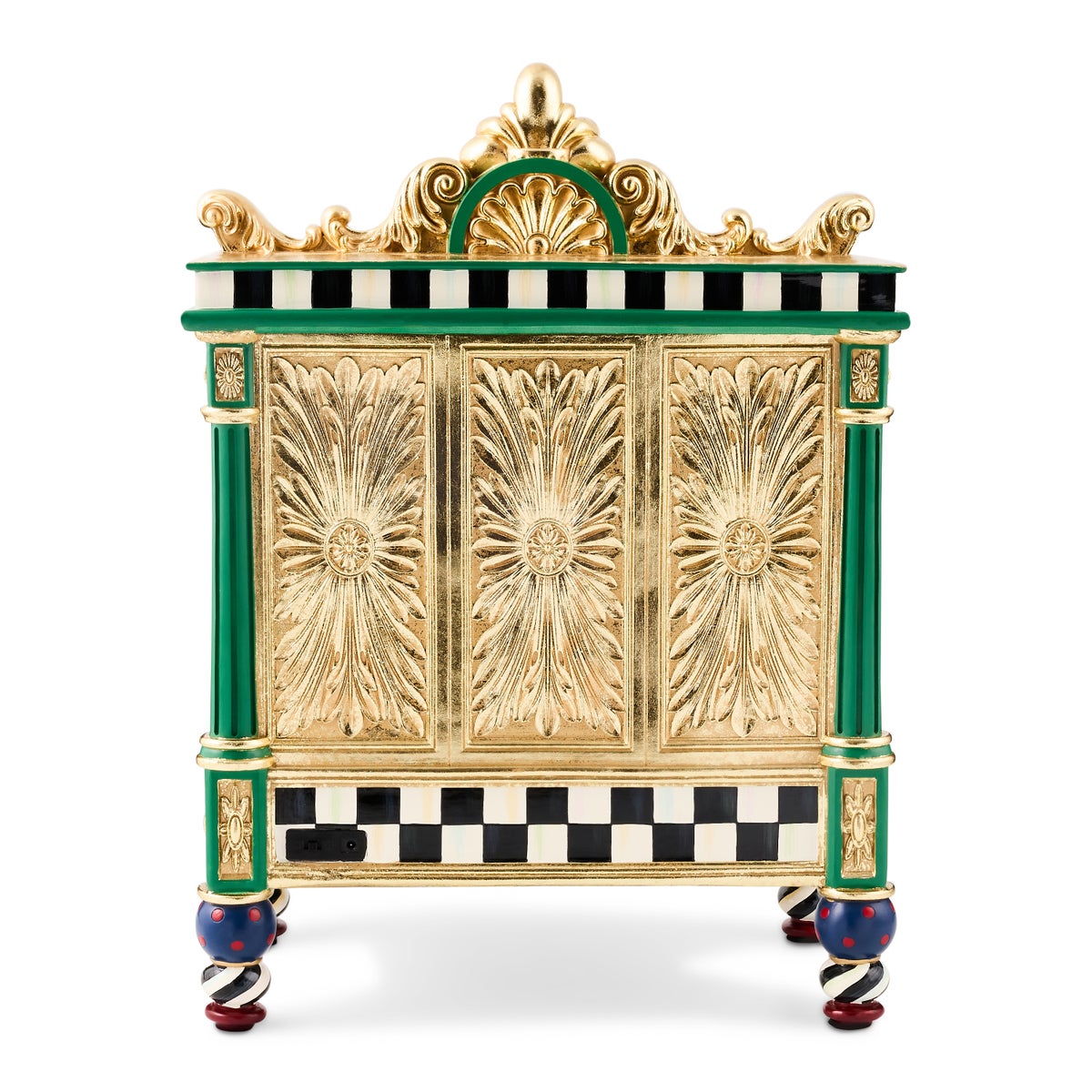 Timeless Tartan Nutcracker Stage Music Box - Image 2