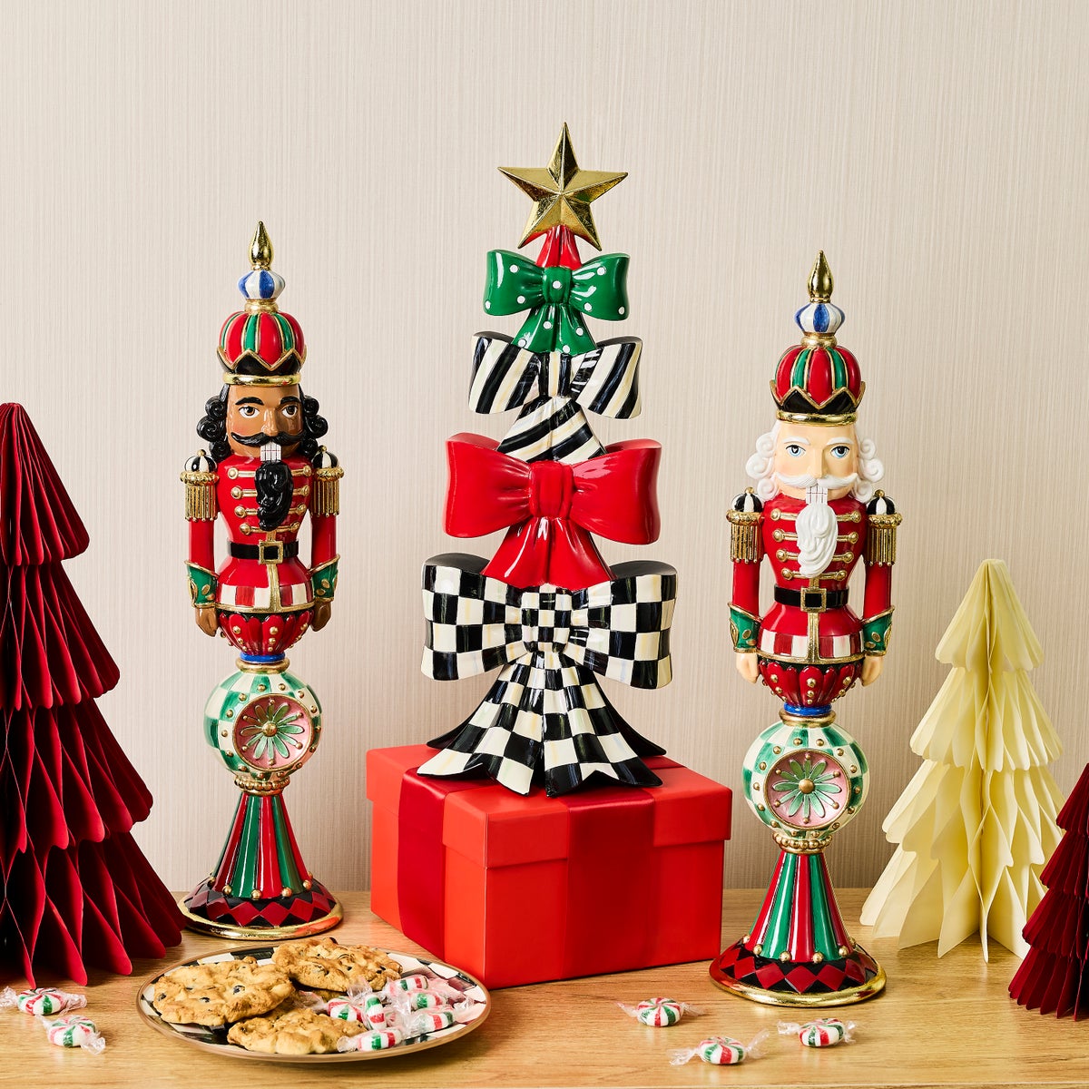 Holiday Stacked Bow Tree - Image 2