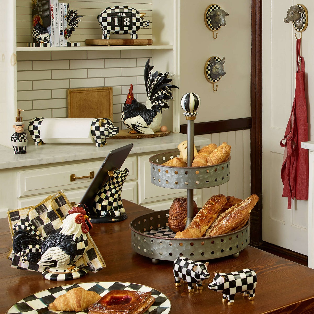Courtly Check Rooster - Image 2