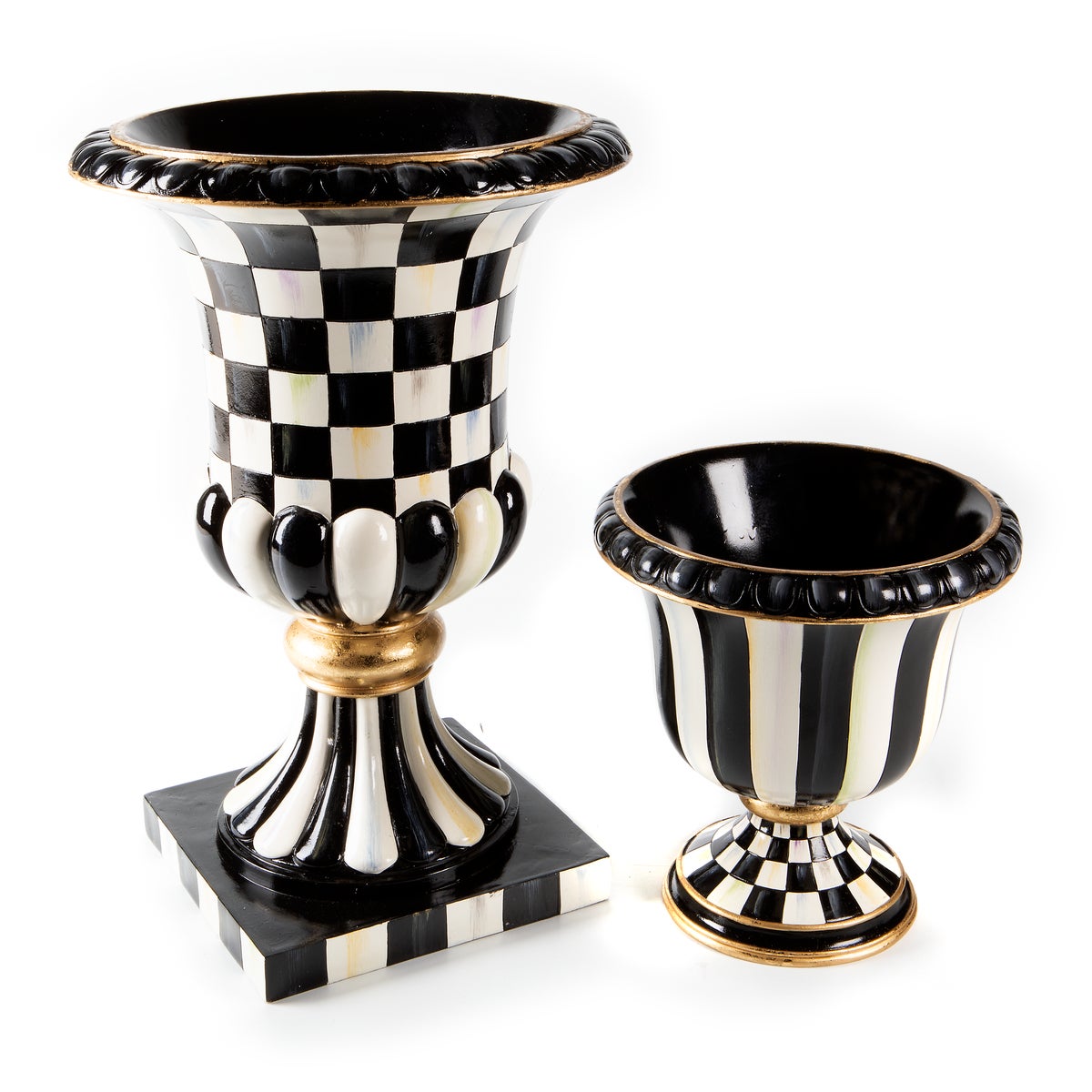 Courtly Stripe Tabletop Urn - Image 6