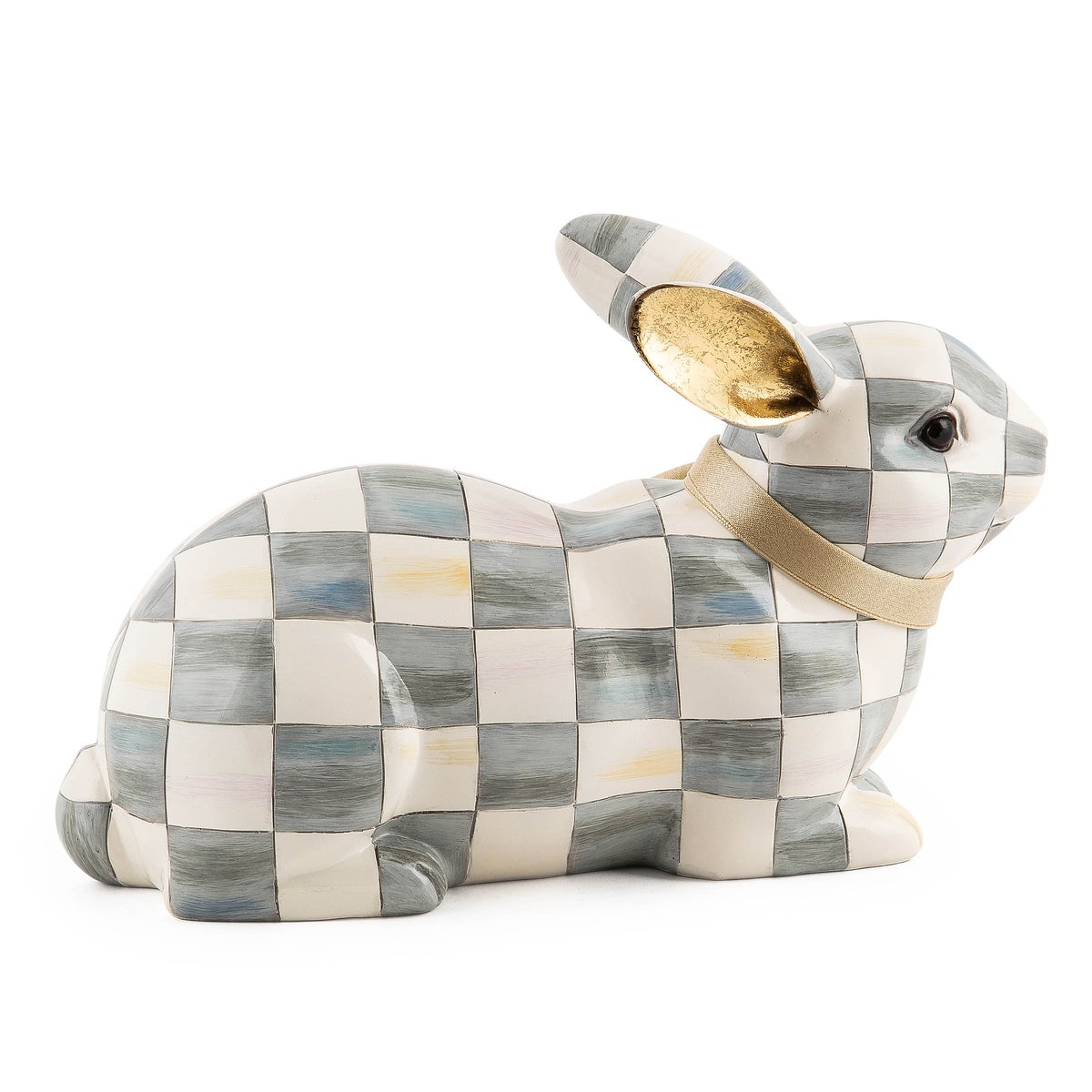 Sterling Check Resting Bunny - Image 3