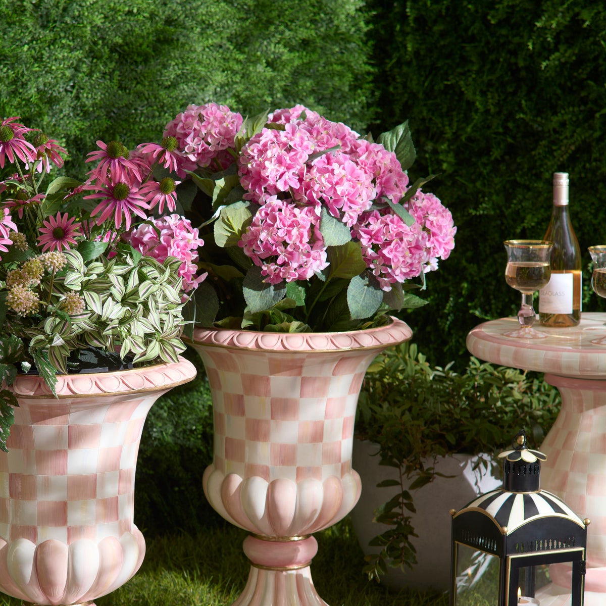 Pink Hydrangea Urn Filler - Image 6