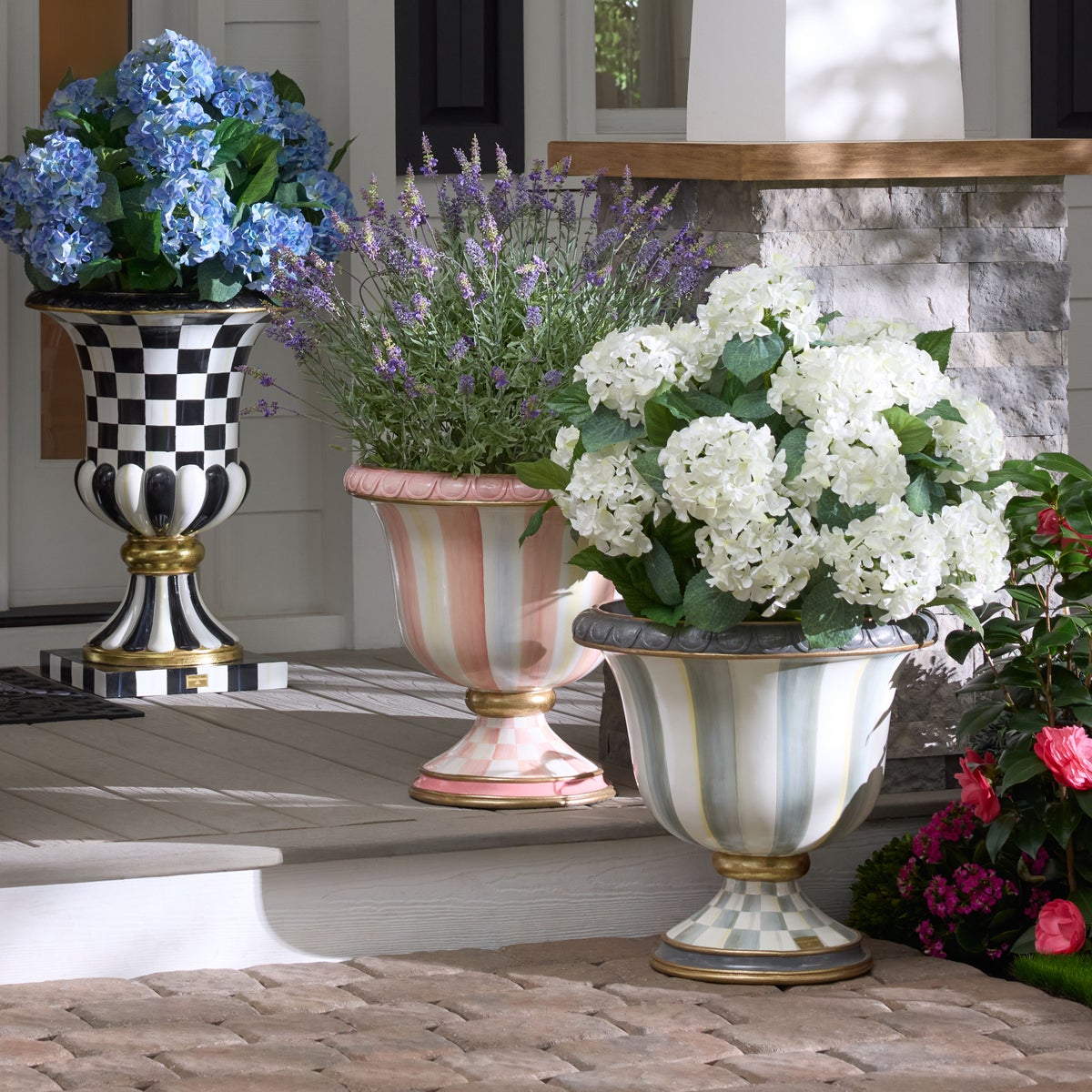 White Hydrangea Urn Filler - Image 2