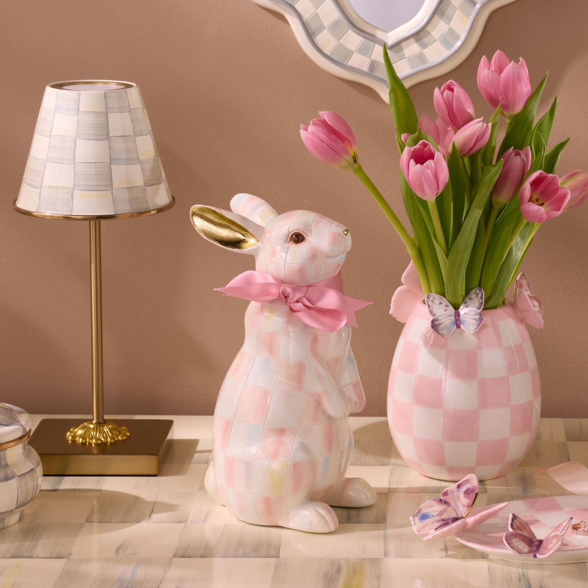 Rosy Check Standing Bunny - Image 2