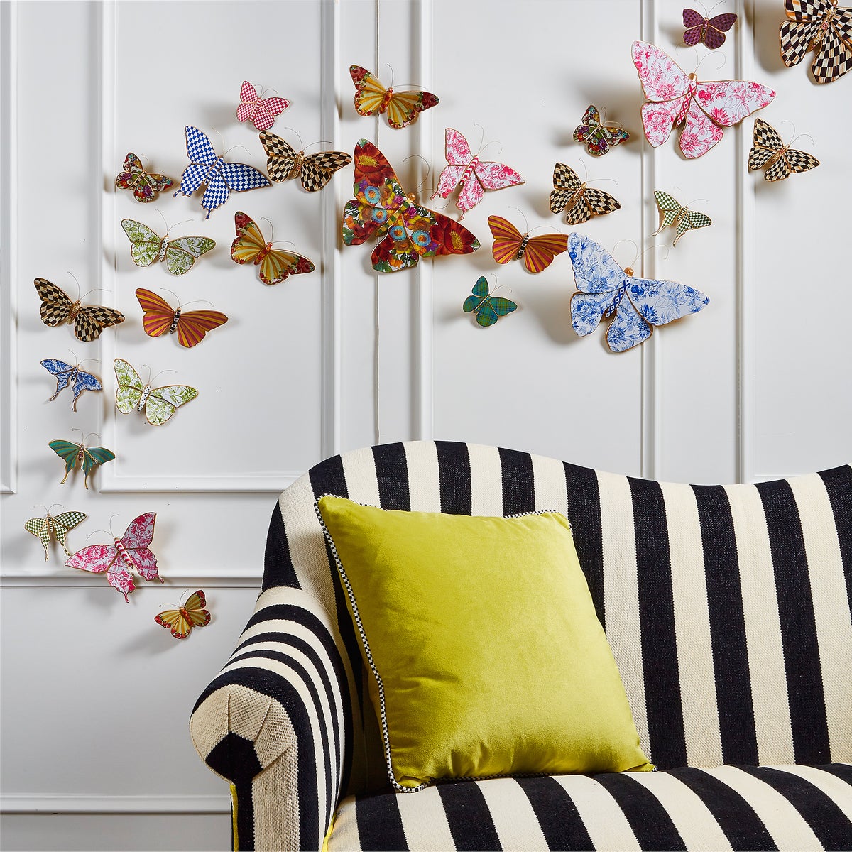 Butterfly Trio Wall Decor - Pond - Image 3