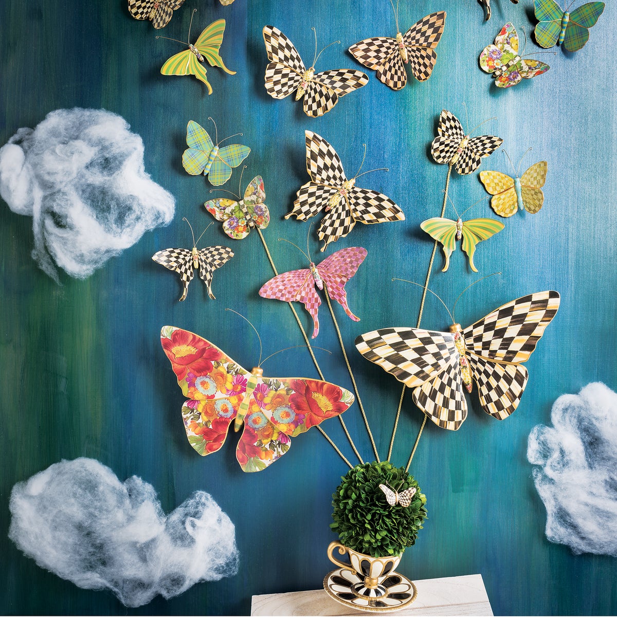 Butterfly Trio Wall Decor - Pond - Image 5