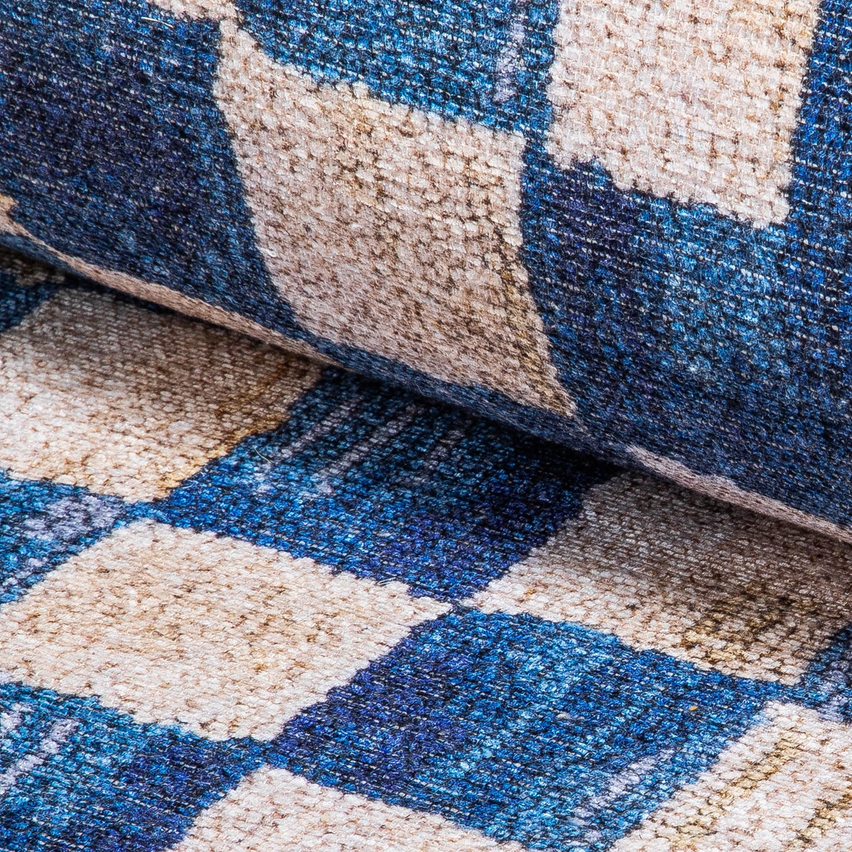 Truly Royal Check 2'6" x 10' Washable Runner - Image 2