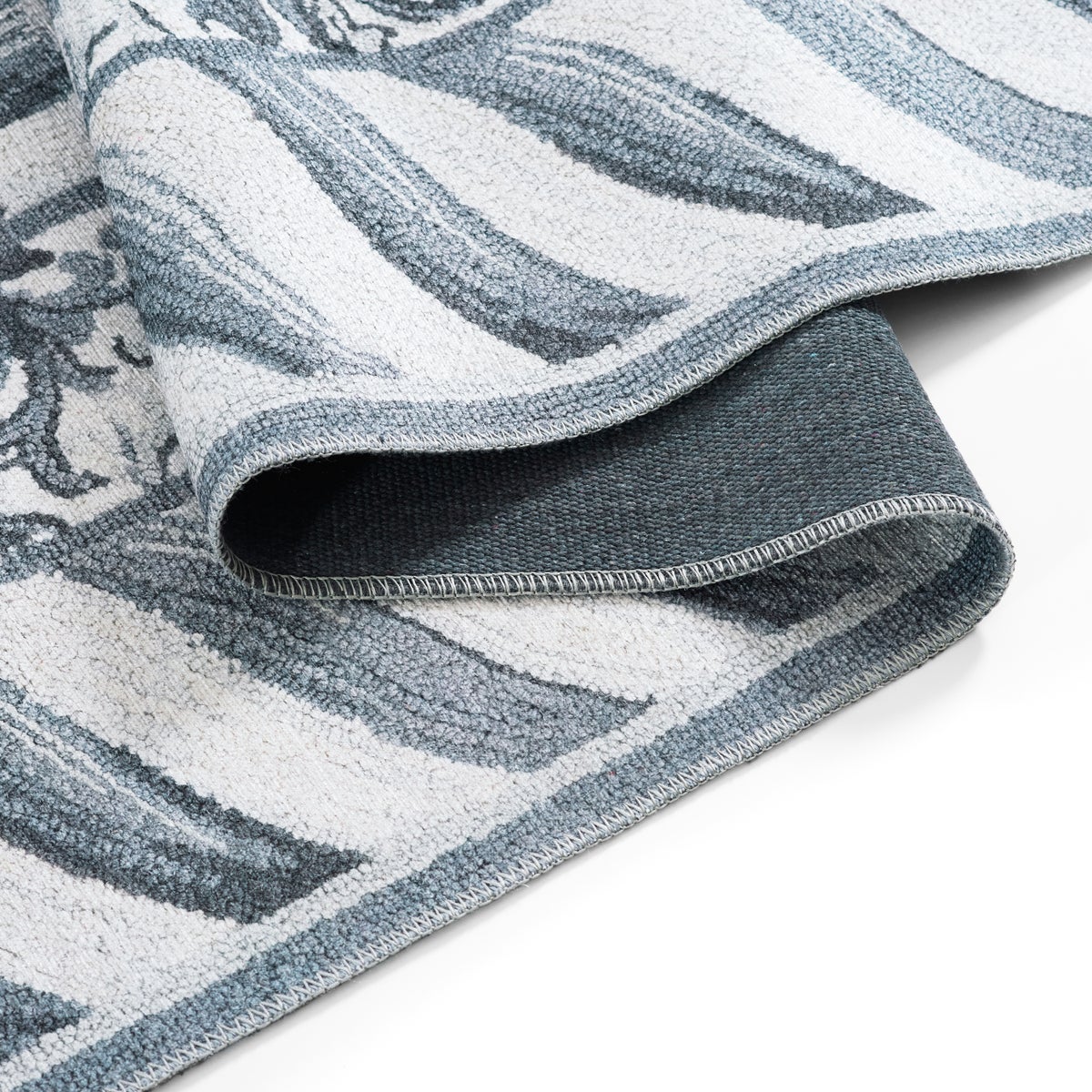 Sterling Check 3' x 5' Washable Rug - Image 2