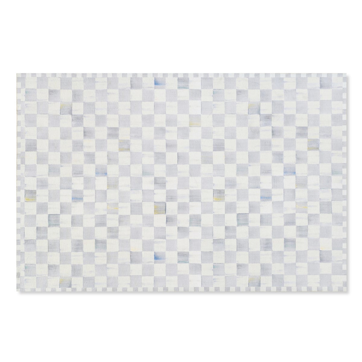 Sterling Checkered 5' x 7'6" Washable Rug