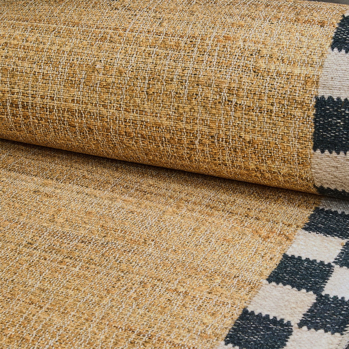 Naturals Check 2'6" x 8' Washable Runner - Image 3