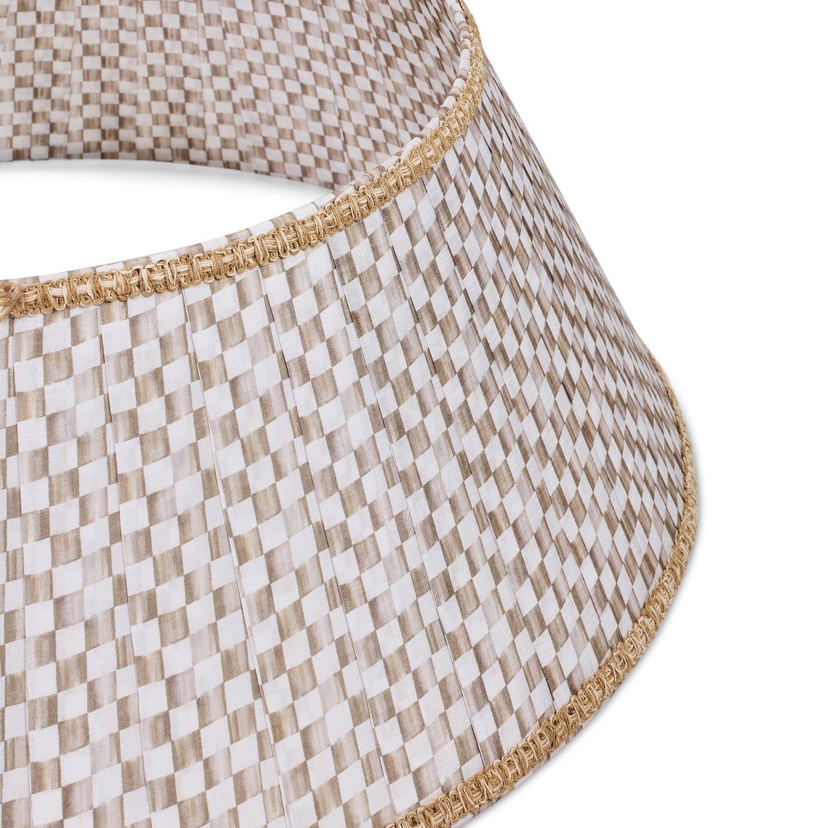 Mocha Check Tree Collar - Image 2