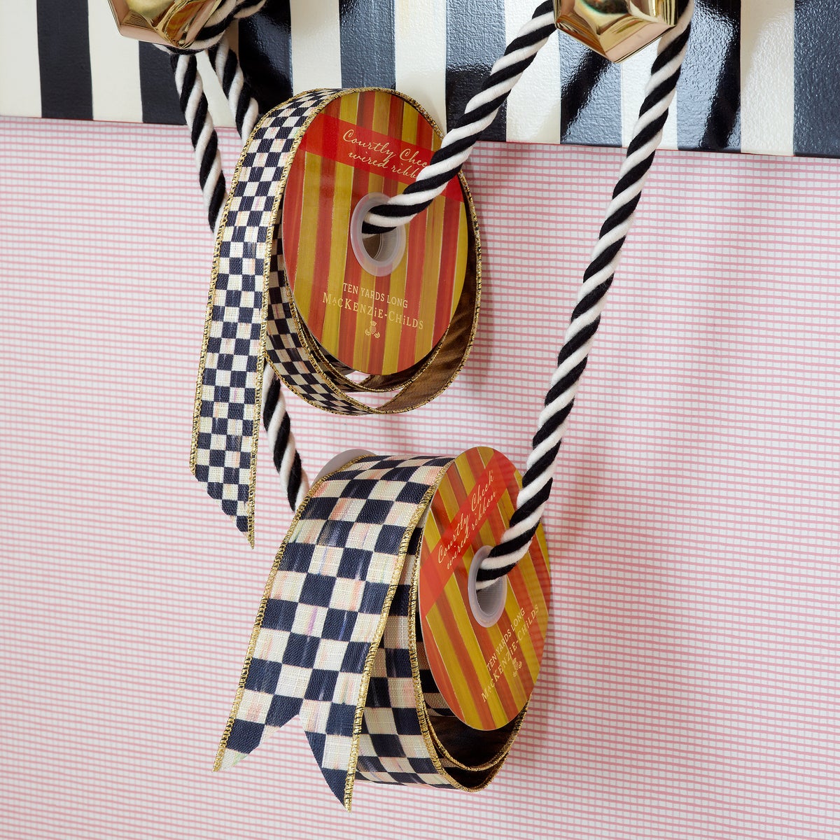 Courtly Check 2" Ribbon - Image 7