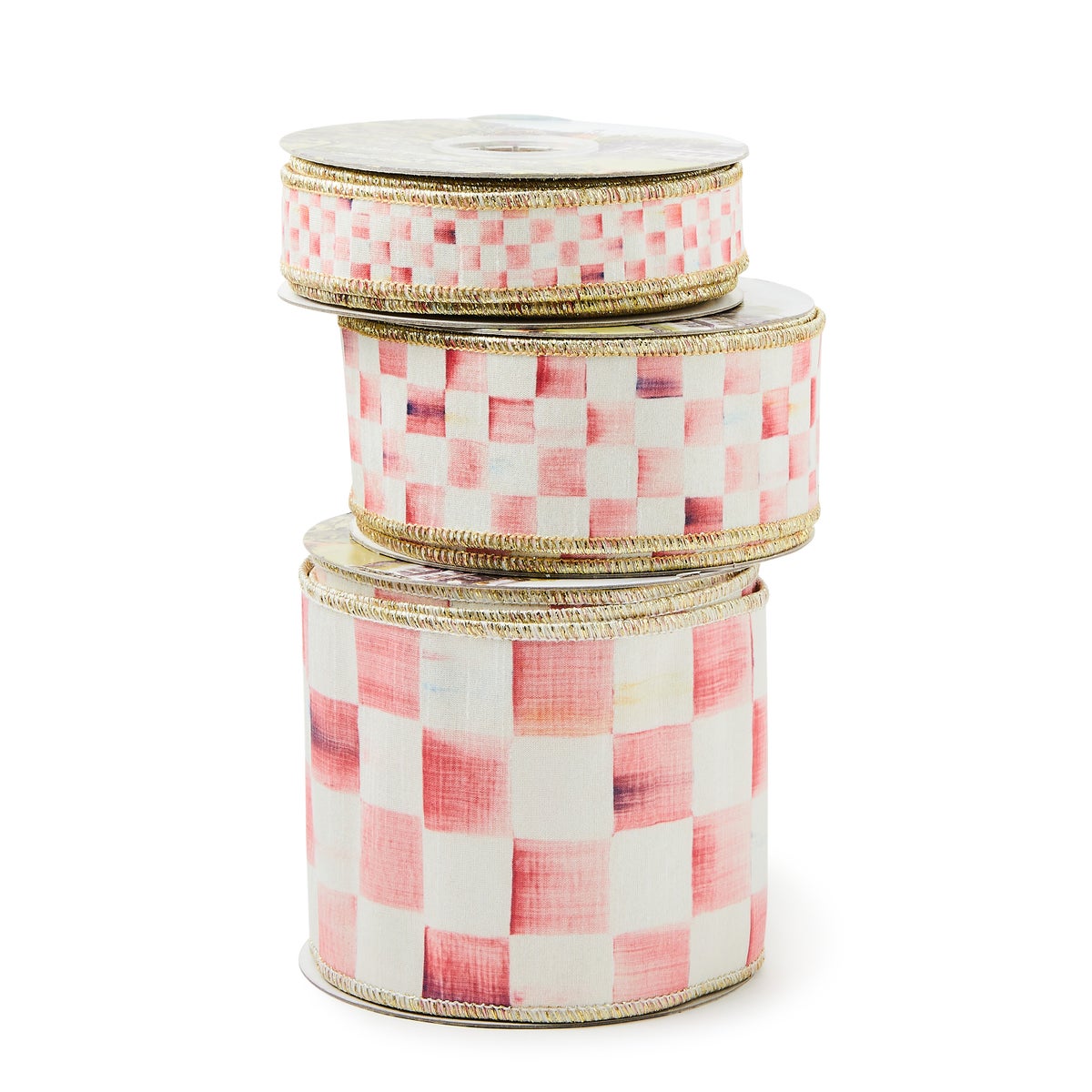 Rosy Check 1" Ribbon - Image 4