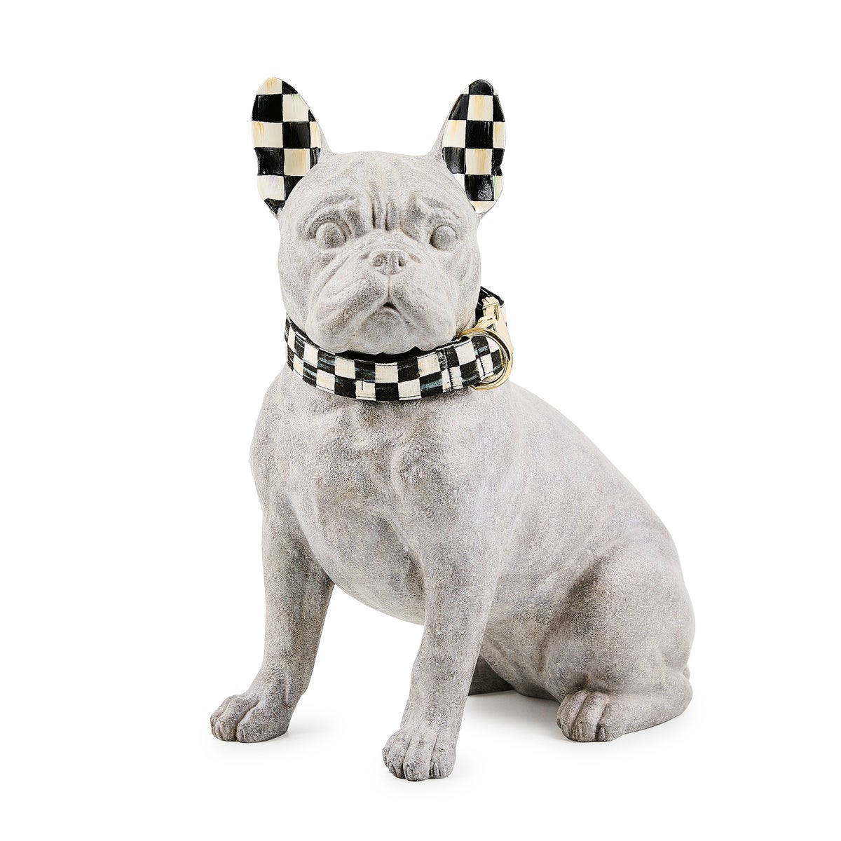 Courtly Check French Bulldog Figurine