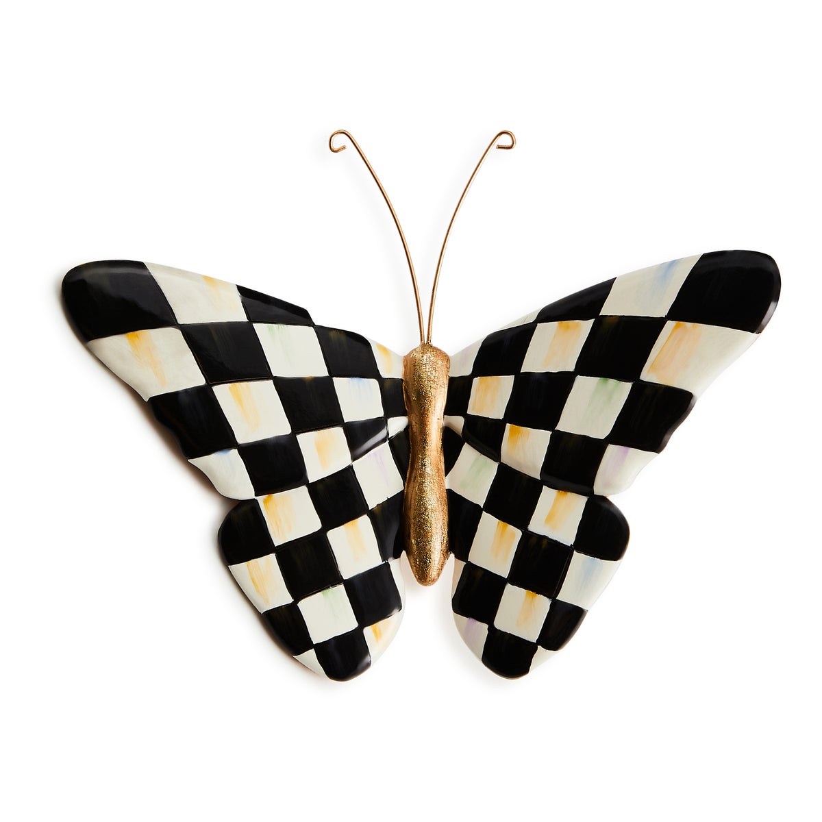 Courtly Check Butterfly Pot Climber