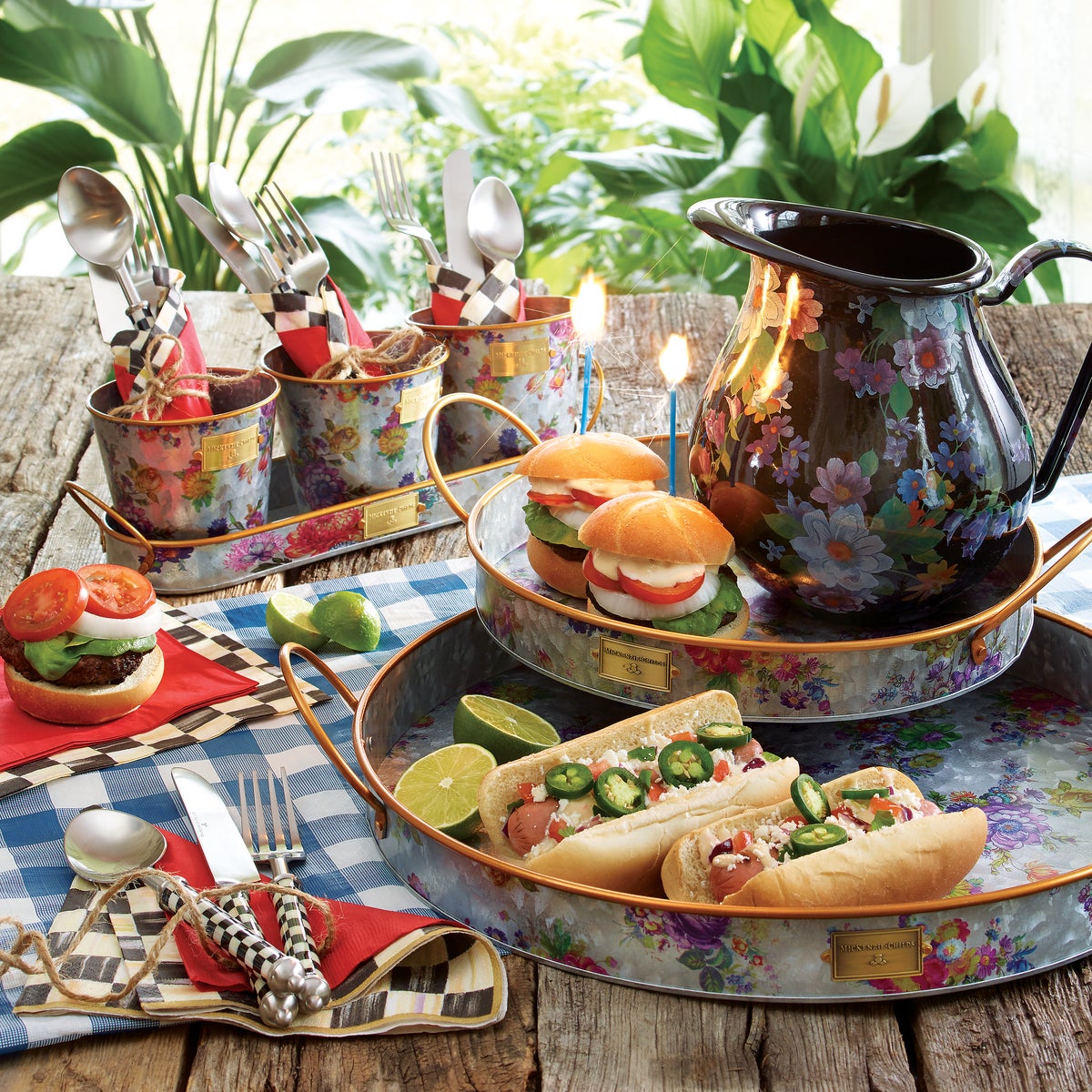 Courtly Check Supper Club 3-Piece Place Setting - Image 2