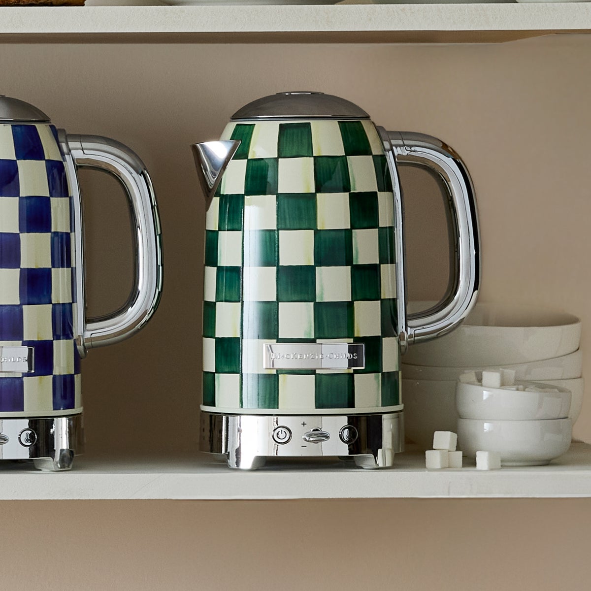 Emerald Check Electric Kettle - Image 4