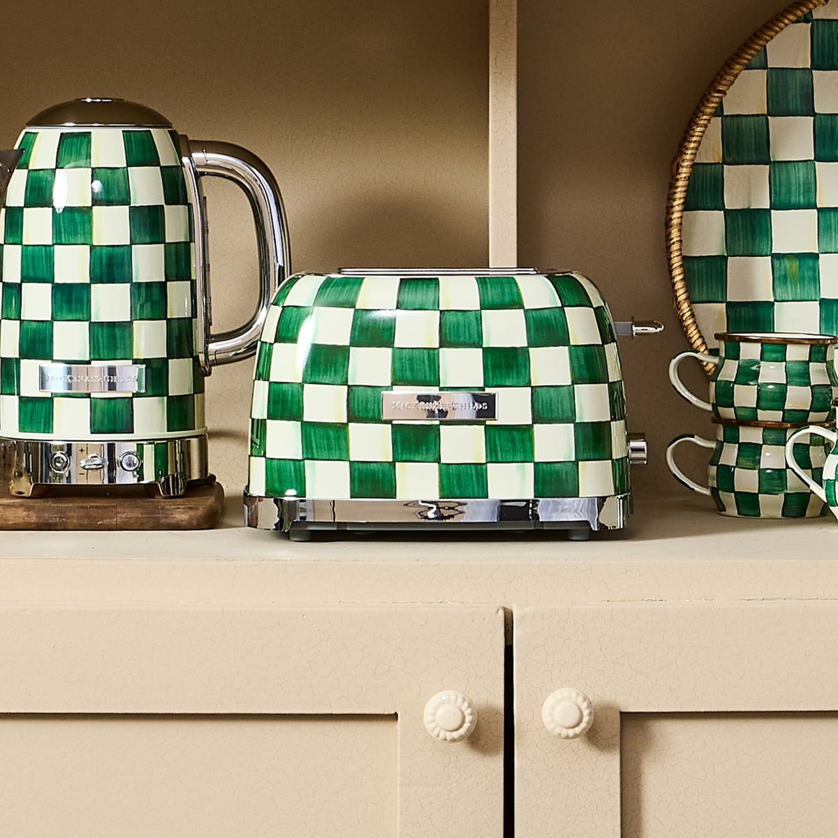 Emerald Check 2-Slice Toaster - Image 8