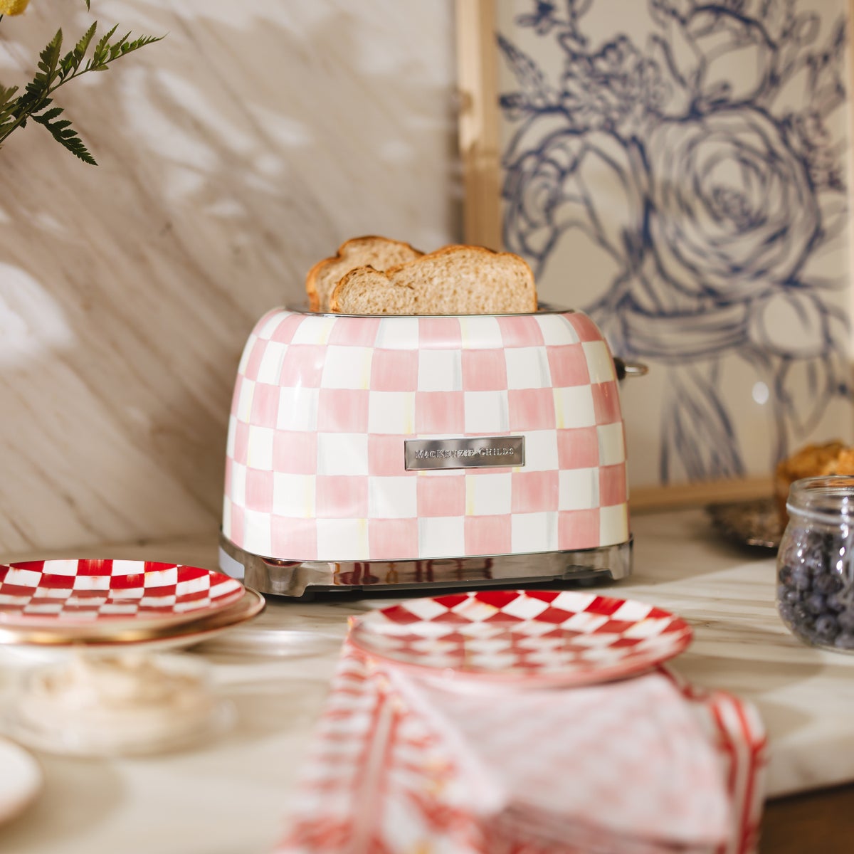 Rosy Check 2-Slice Toaster - Image 8
