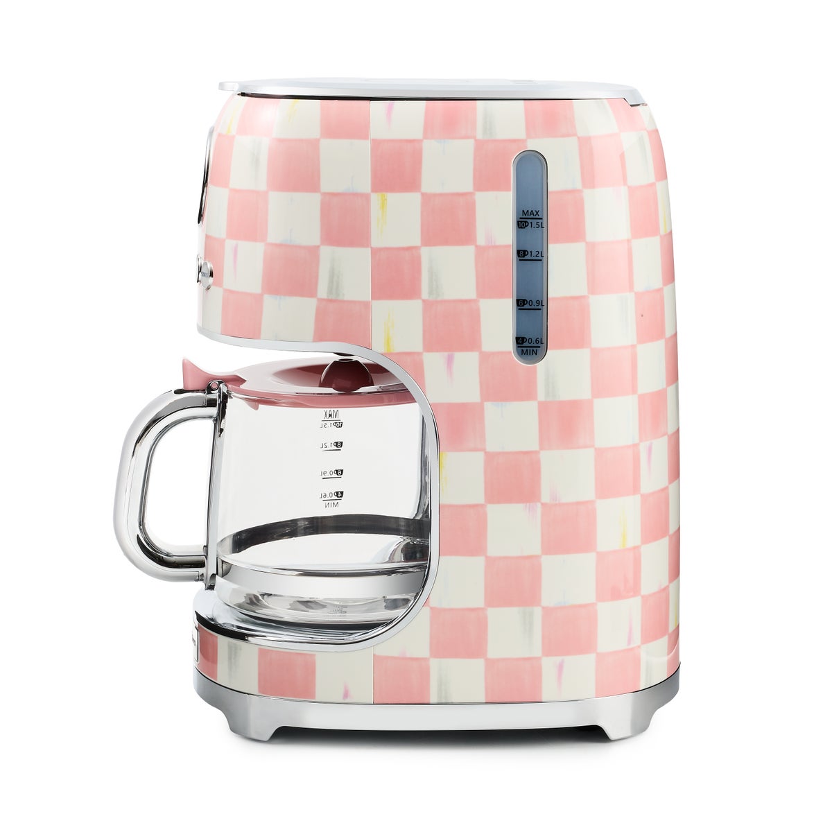 Rosy Check Drip Coffee Maker - Image 5
