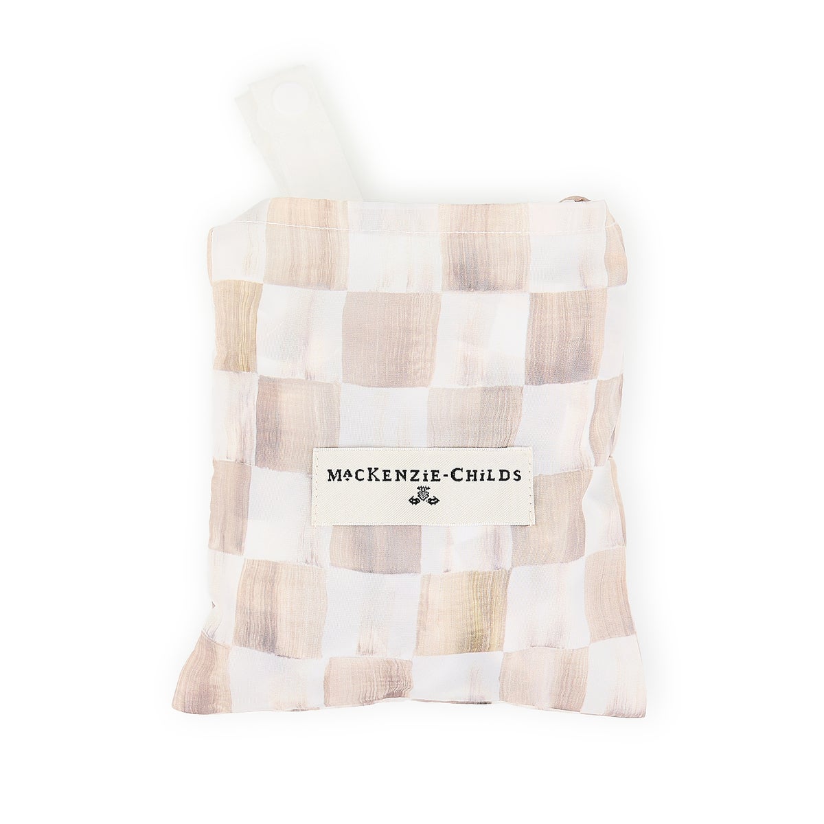 Mocha Check To Go Tote - Image 3