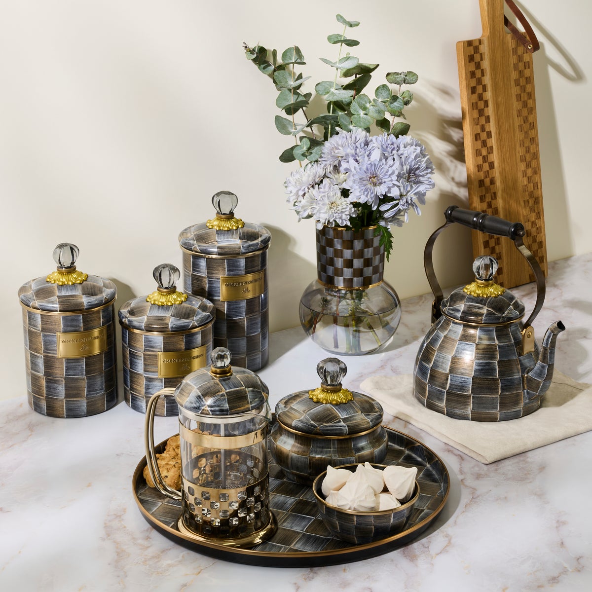 Sophisticheck Glass Vase - Image 2