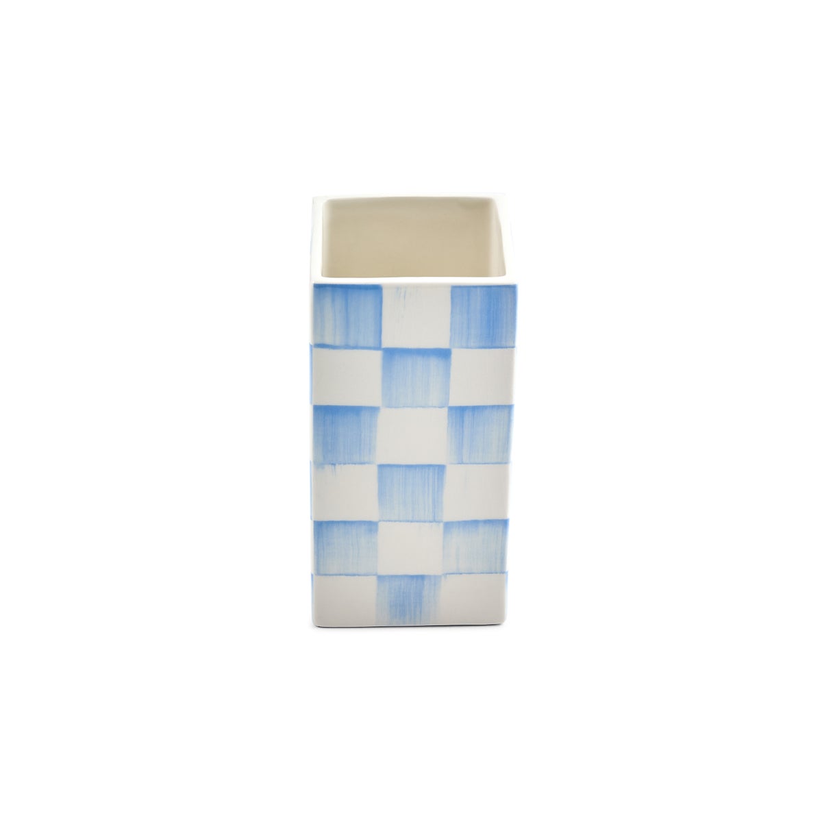 Sky Check Glass Vase - Image 3