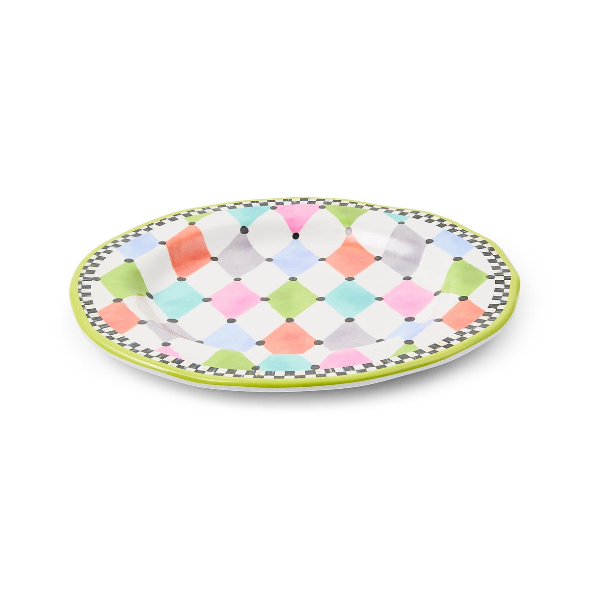 Palm Springs Melamine Salad Plates, Set of 4 - Image 3