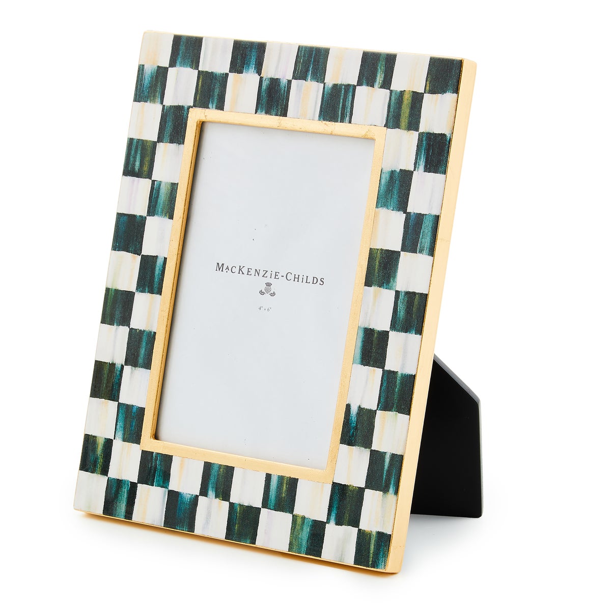 Courtly Check Lacquer 4" x 6" Frame - Image 3