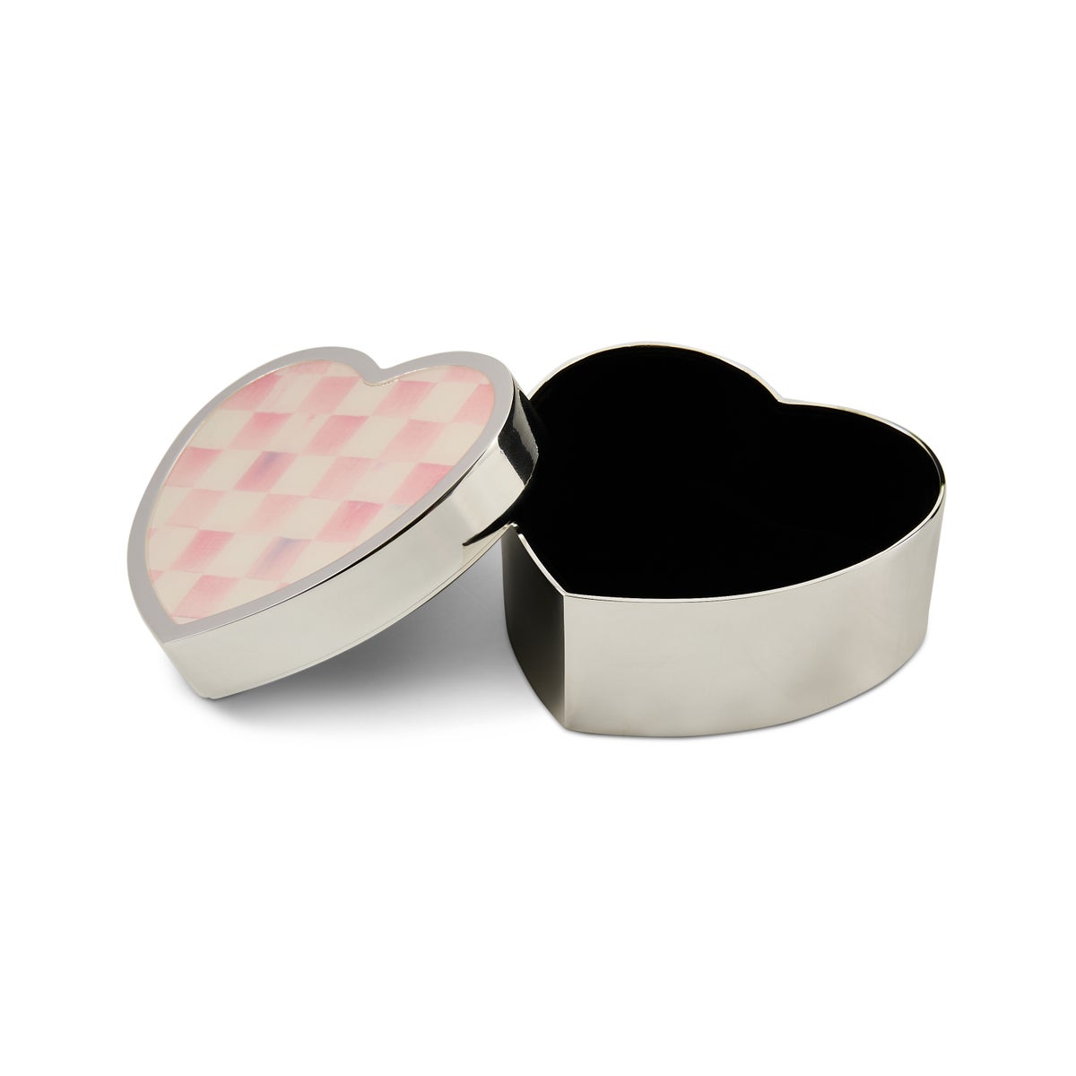 Rosy Check Heart Trinket Box - Image 3