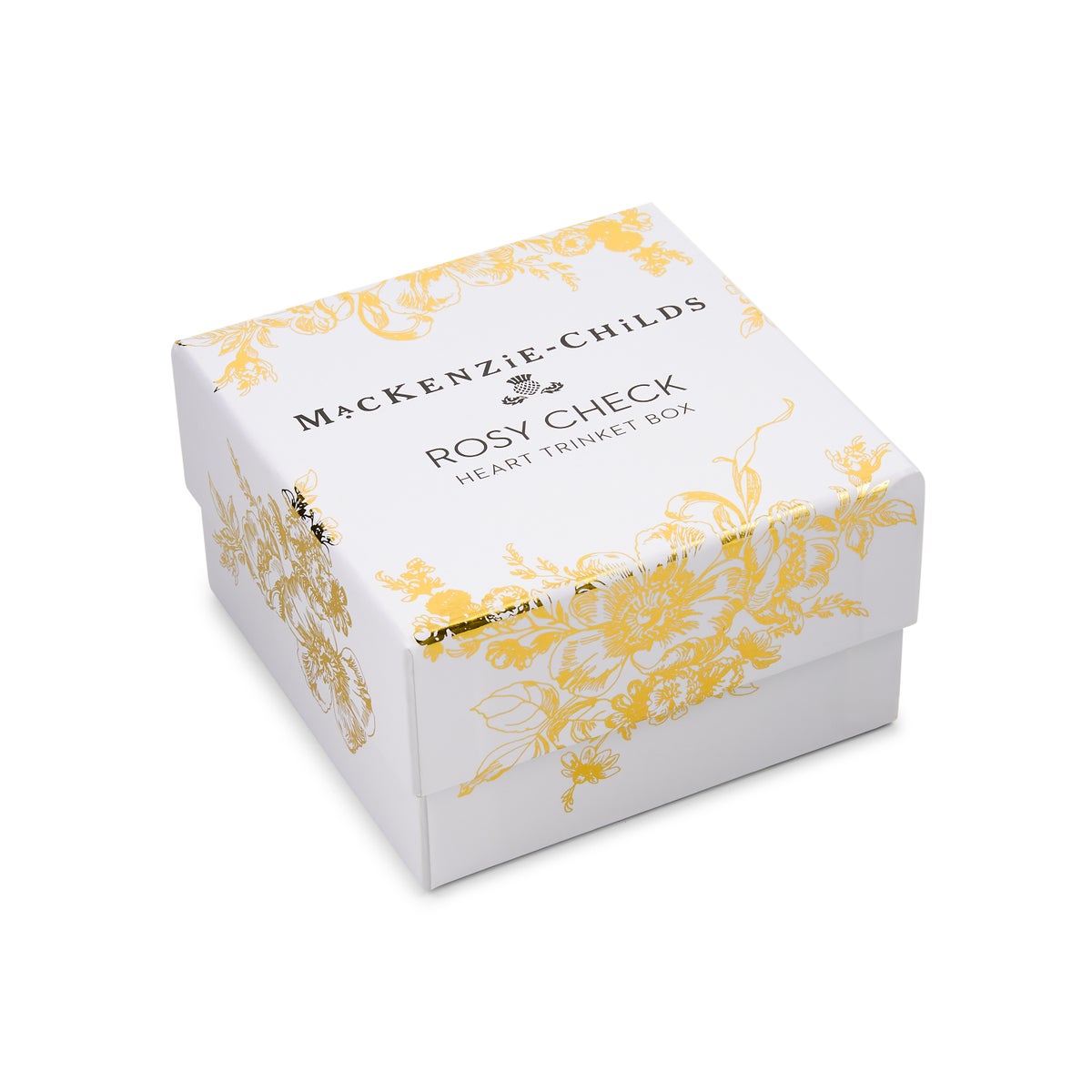Rosy Check Heart Trinket Box - Image 4