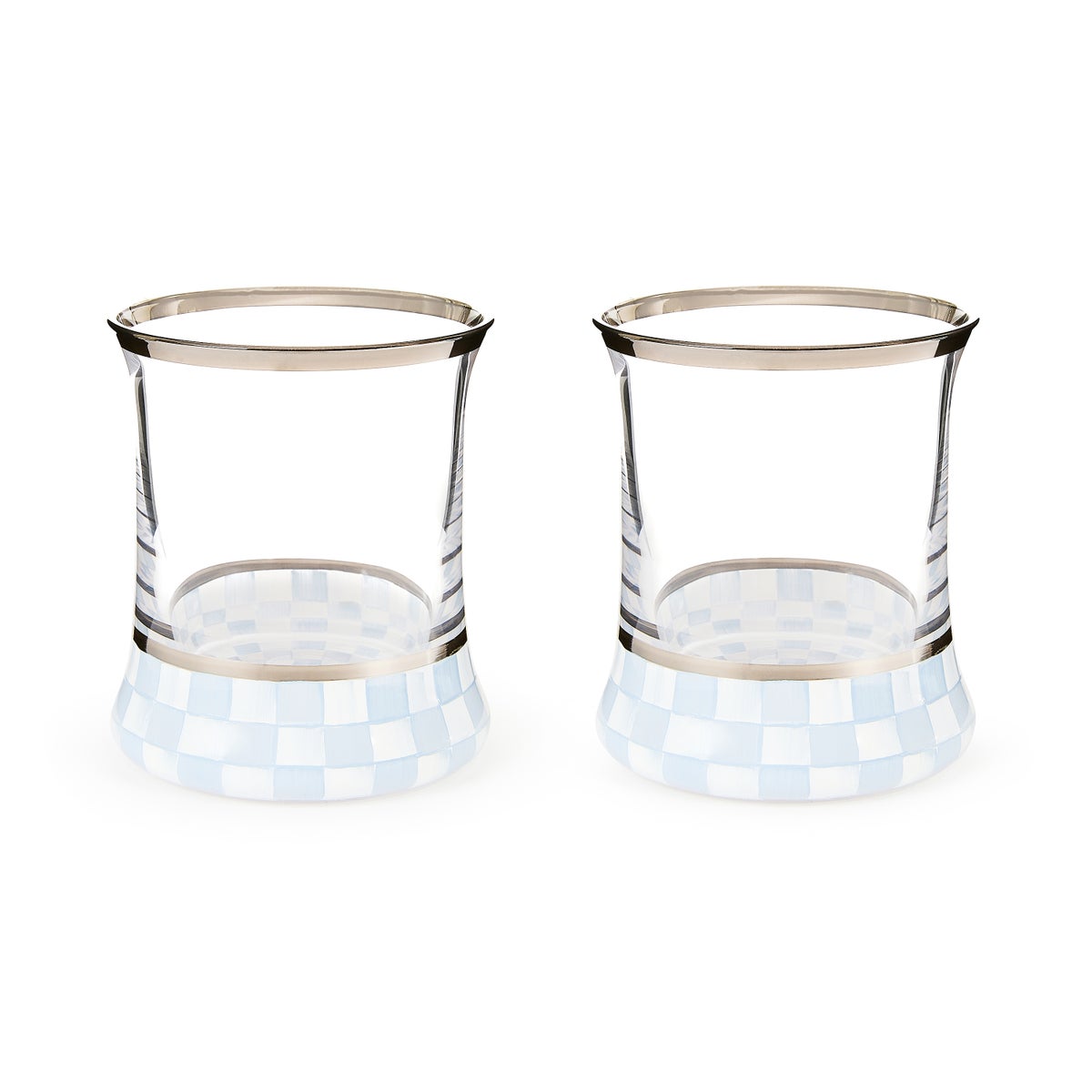 Gray Malin Ski Holiday Glass Tumblers, Set of 2