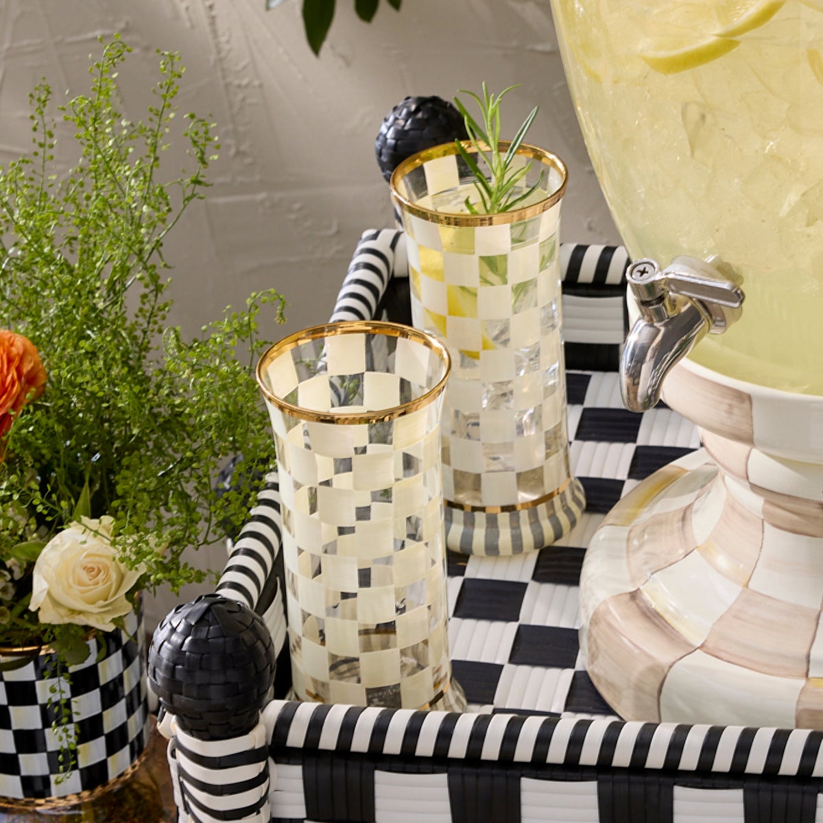 Carnival White Highball Glass, Set of 2 - Image 7