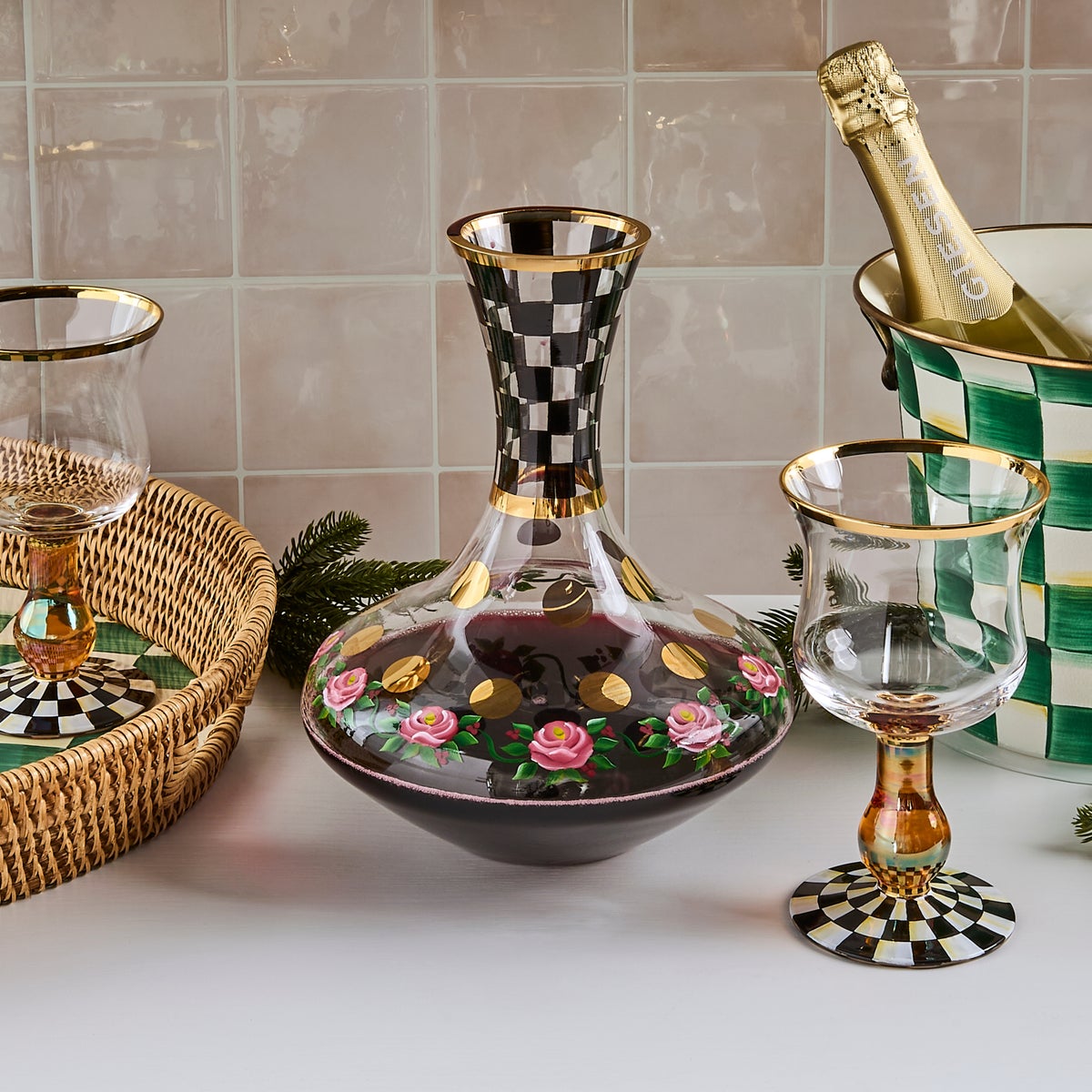 Carnival Black Wine Decanter - Image 3