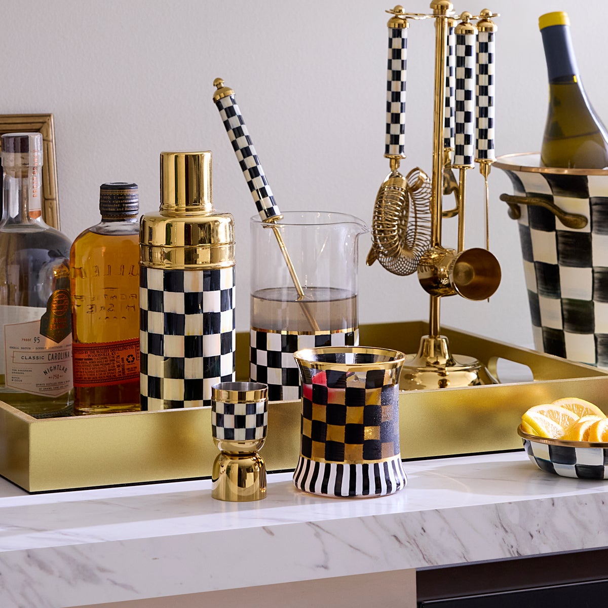 Courtly Check Mixing Glass - Image 2