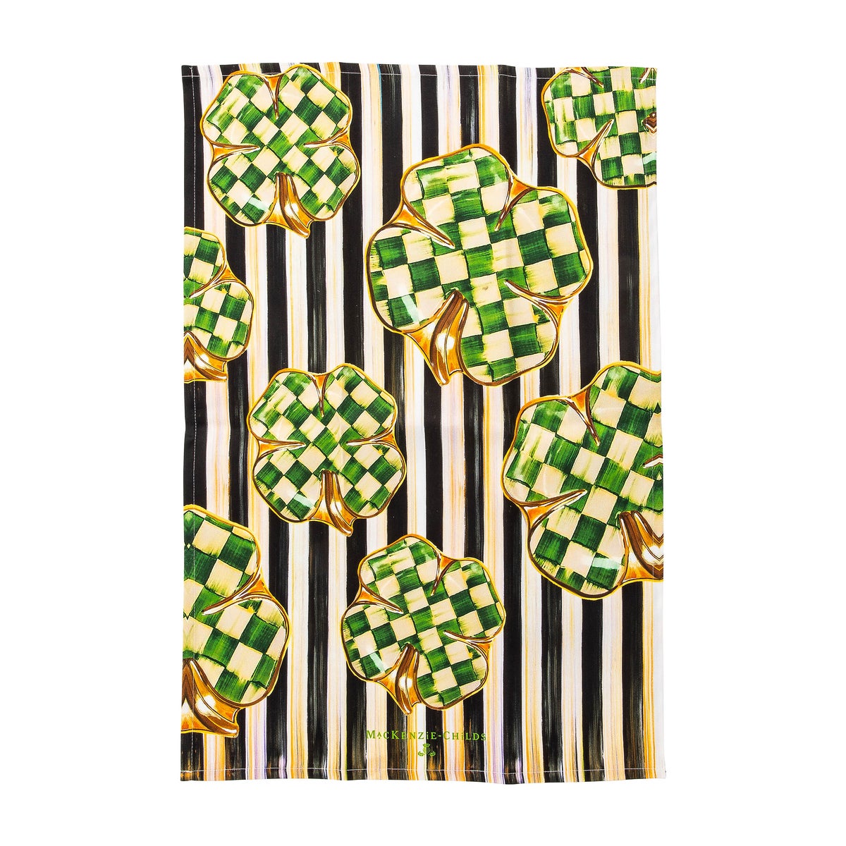 Dancing Clovers Dish Towel - Image 2