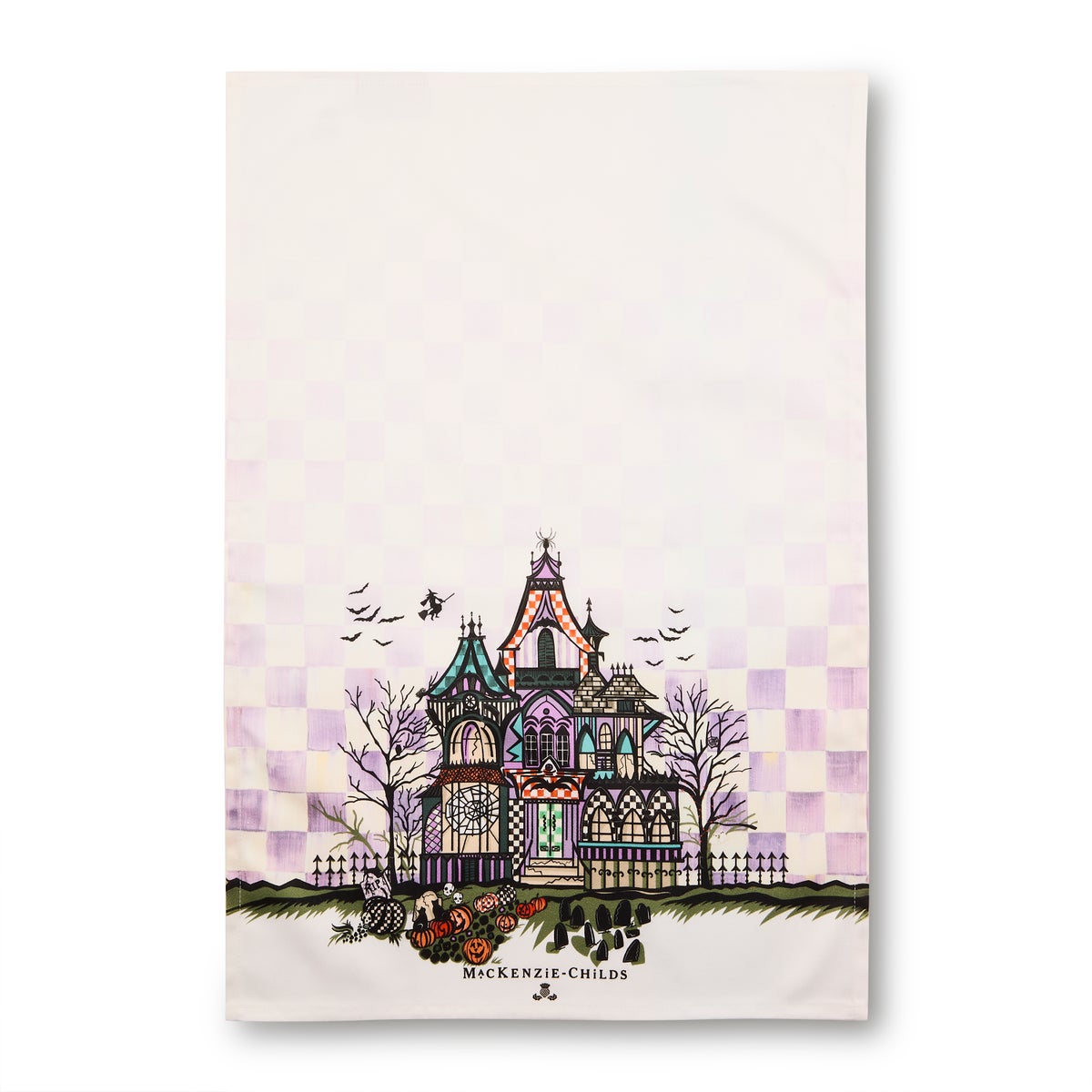 Haunted House Printed Dish Towel - Image 3