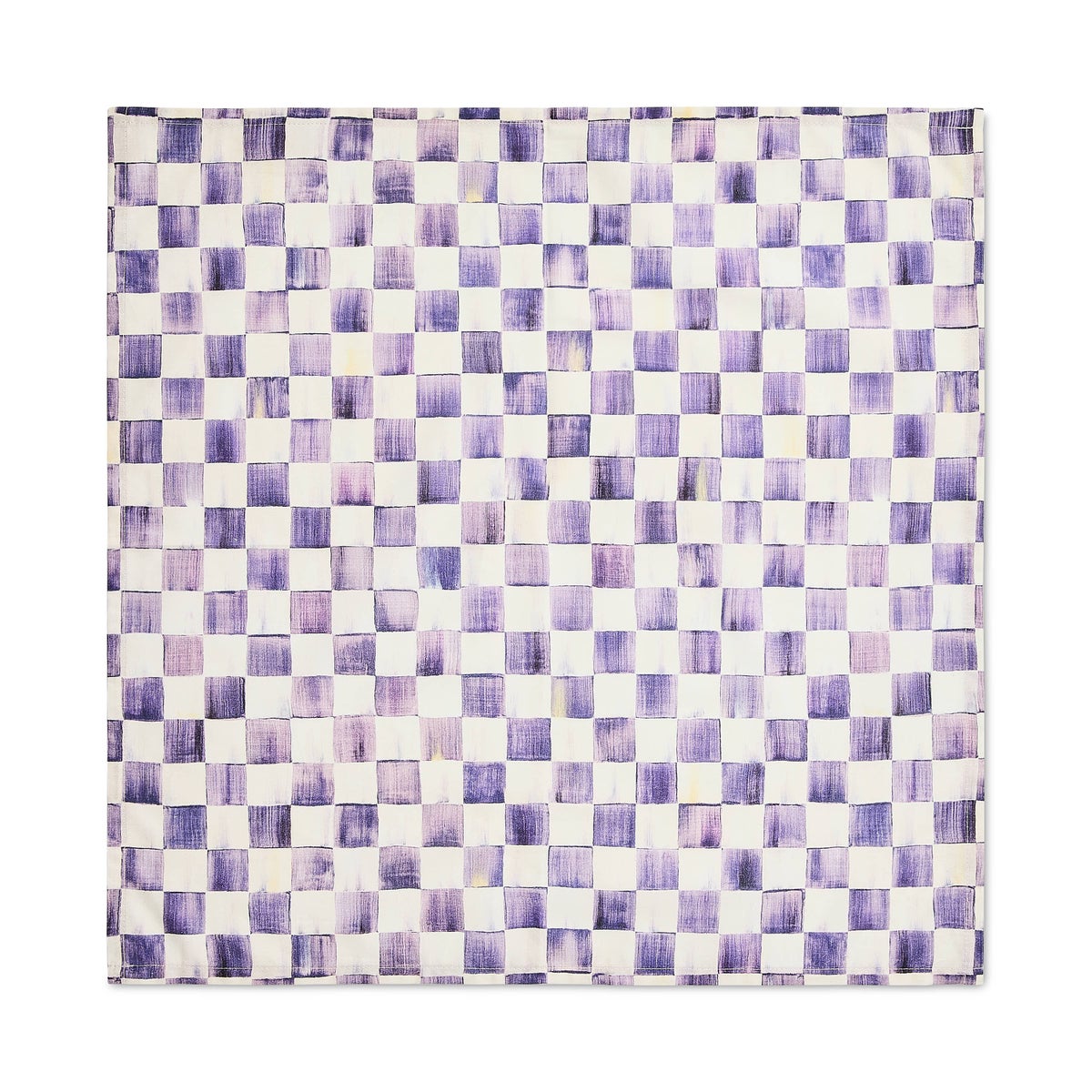 Violet Check Napkin - Image 2