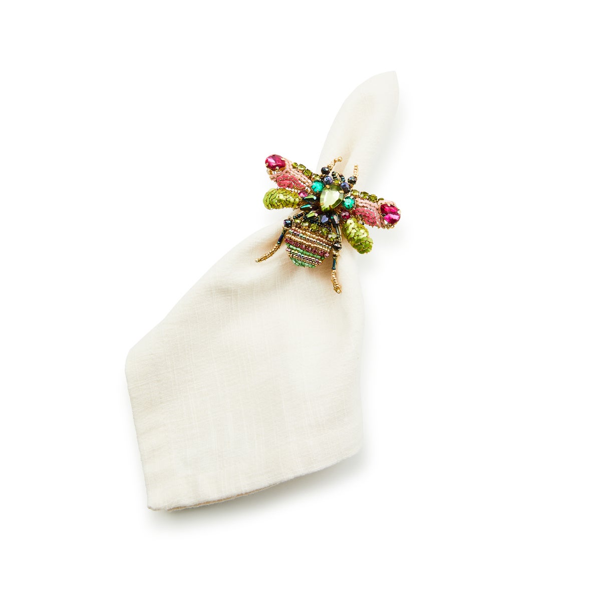 Beetle Napkin Rings, Set of 4 - Image 3