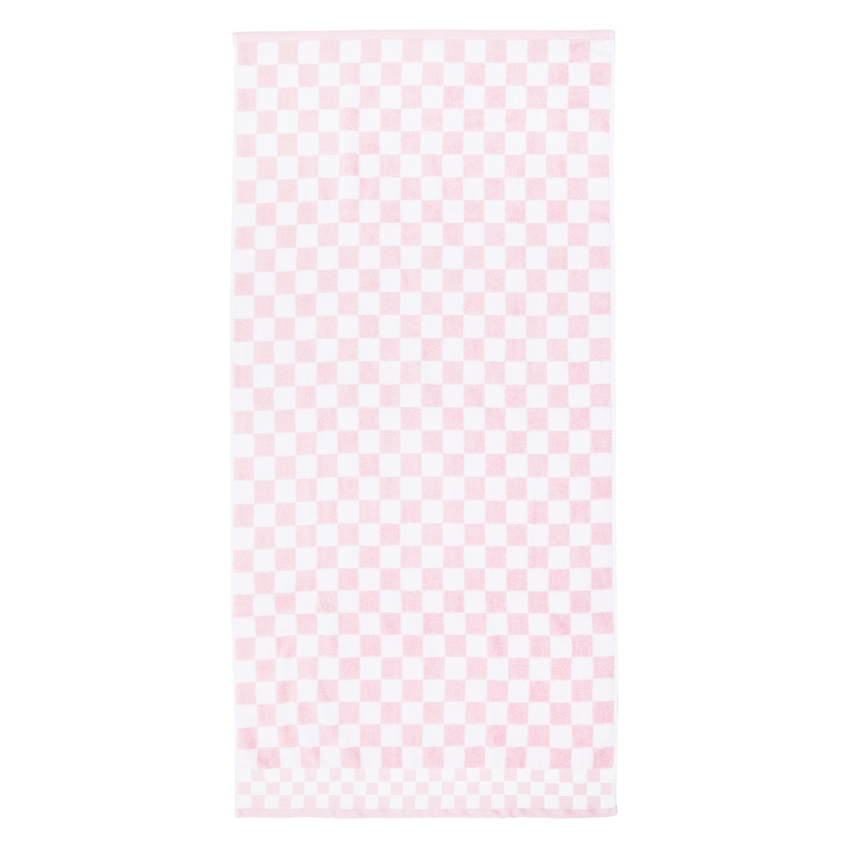 Rosy Check Bath Towel - Image 3