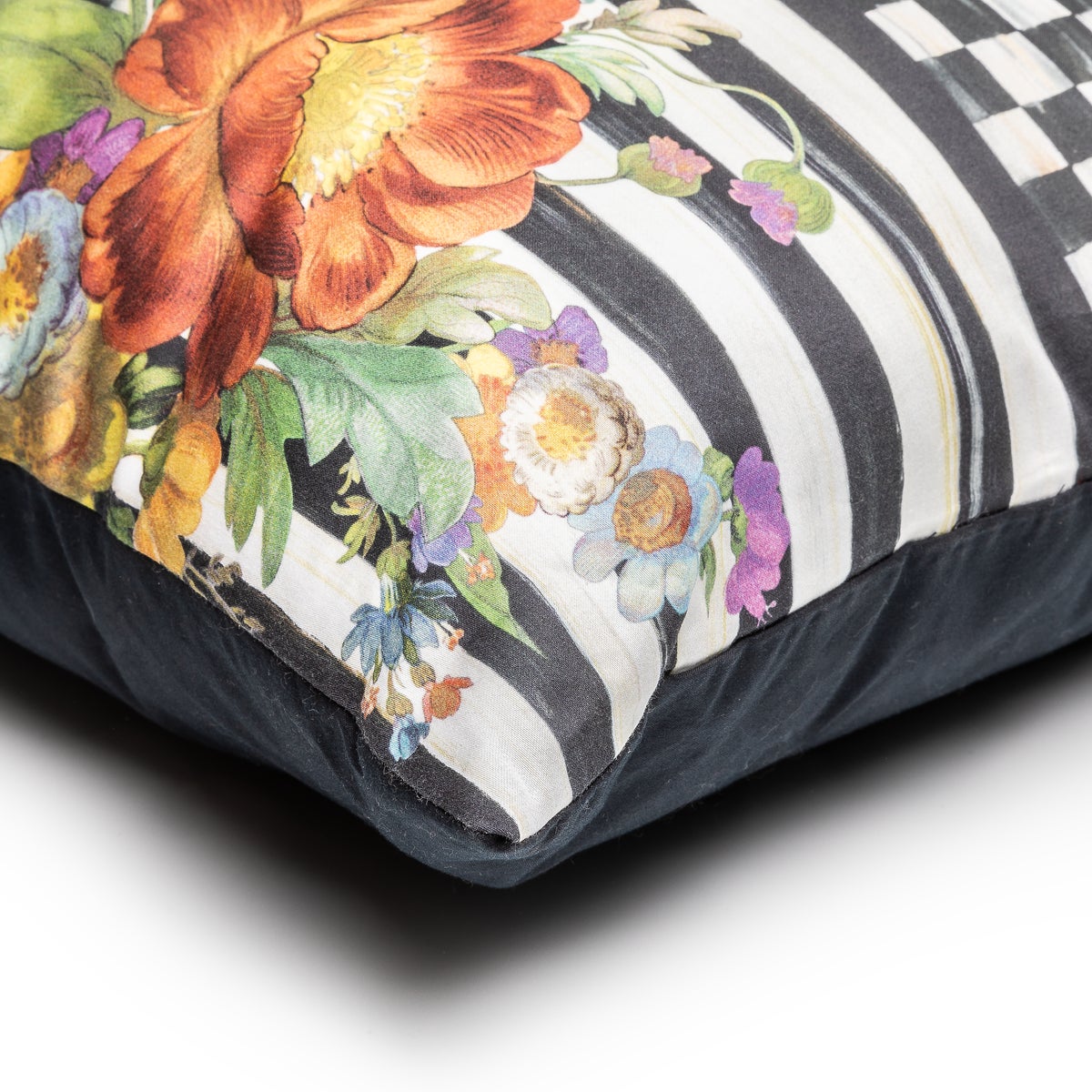 Courtly Flower Market Lumbar Pillow - Image 5