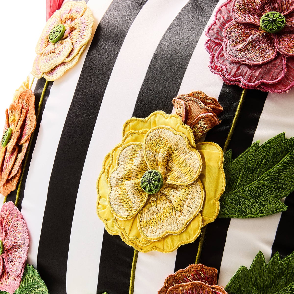 Spring Bouquet Throw Pillow - Image 3